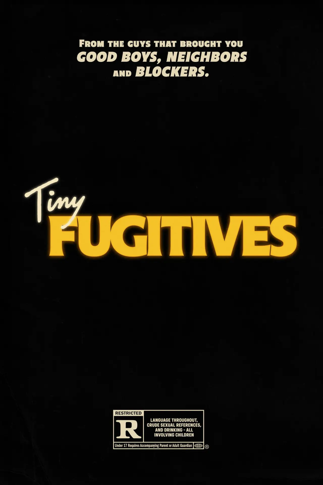 Plakat filmowy "Tiny Fugitives"