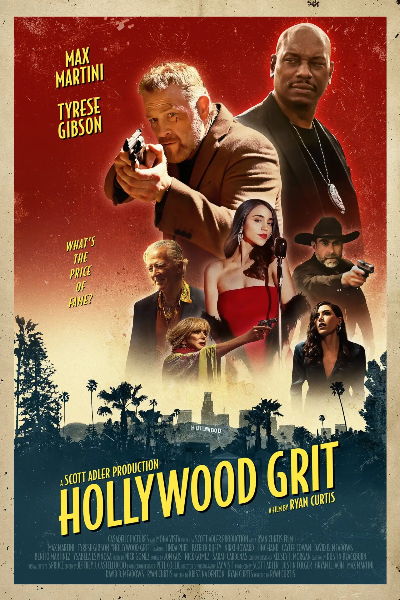 Plakat filmowy "Hollywood Grit"