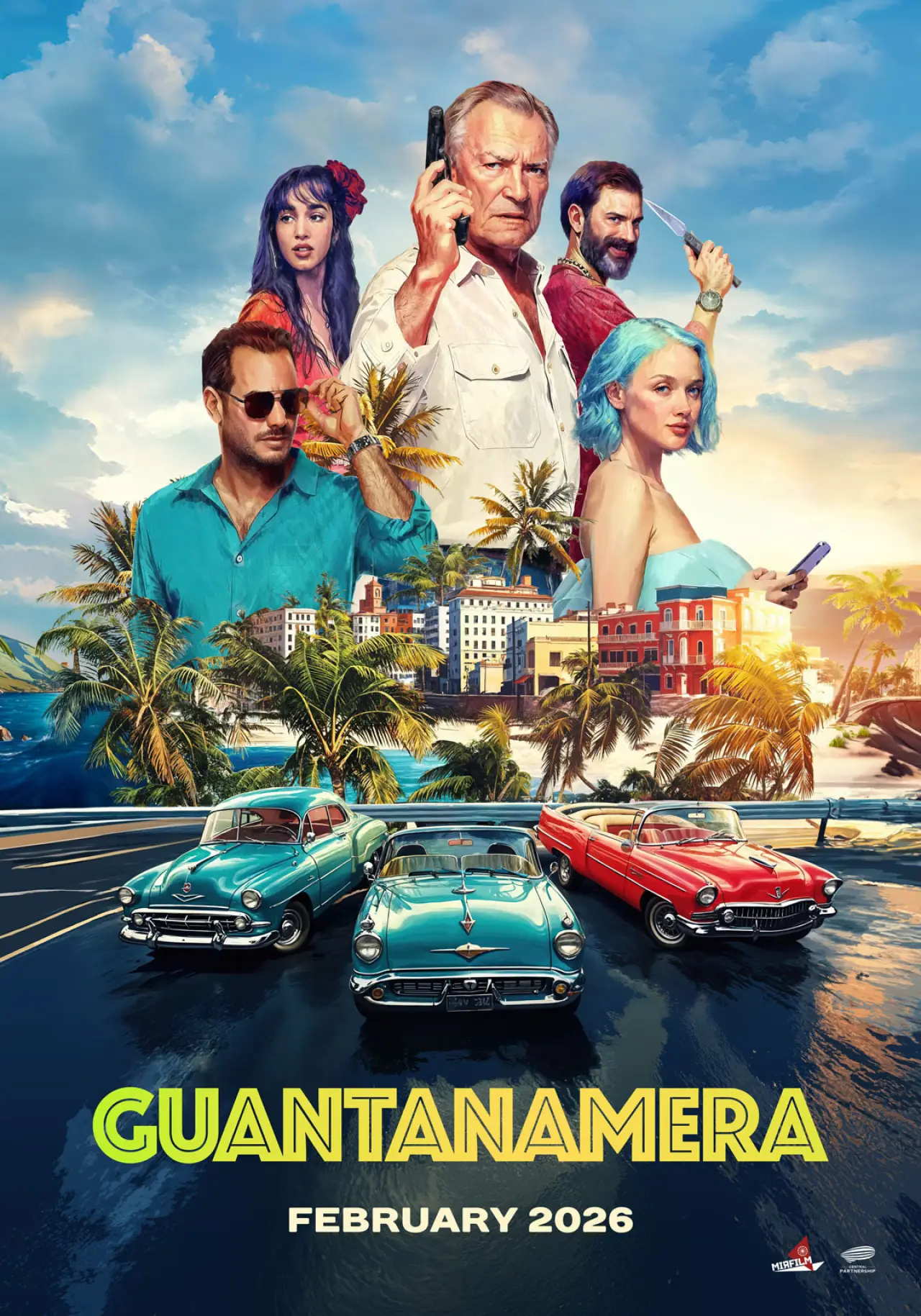 Plakat filmowy "Гуантанамера"