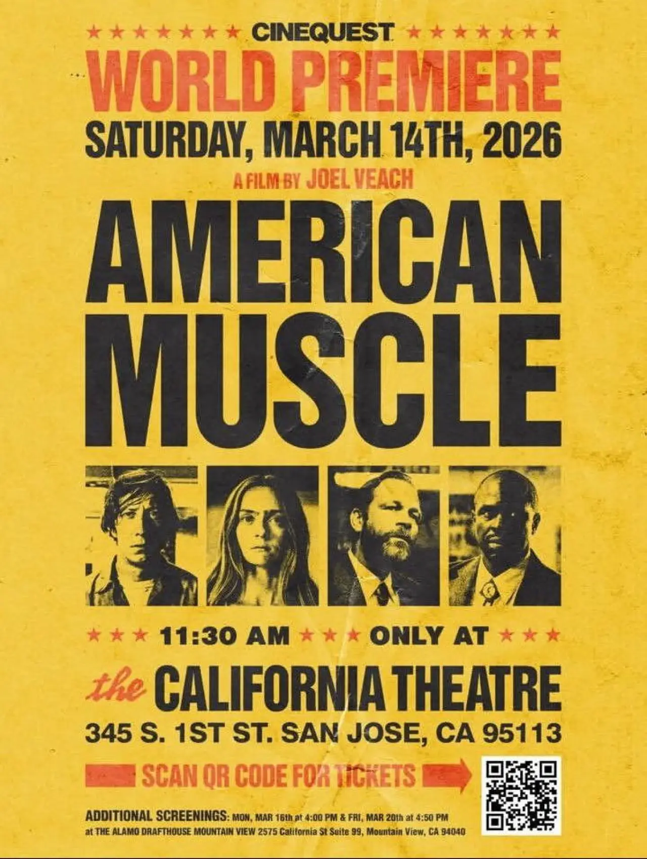 Plakat filmowy "American Muscle"