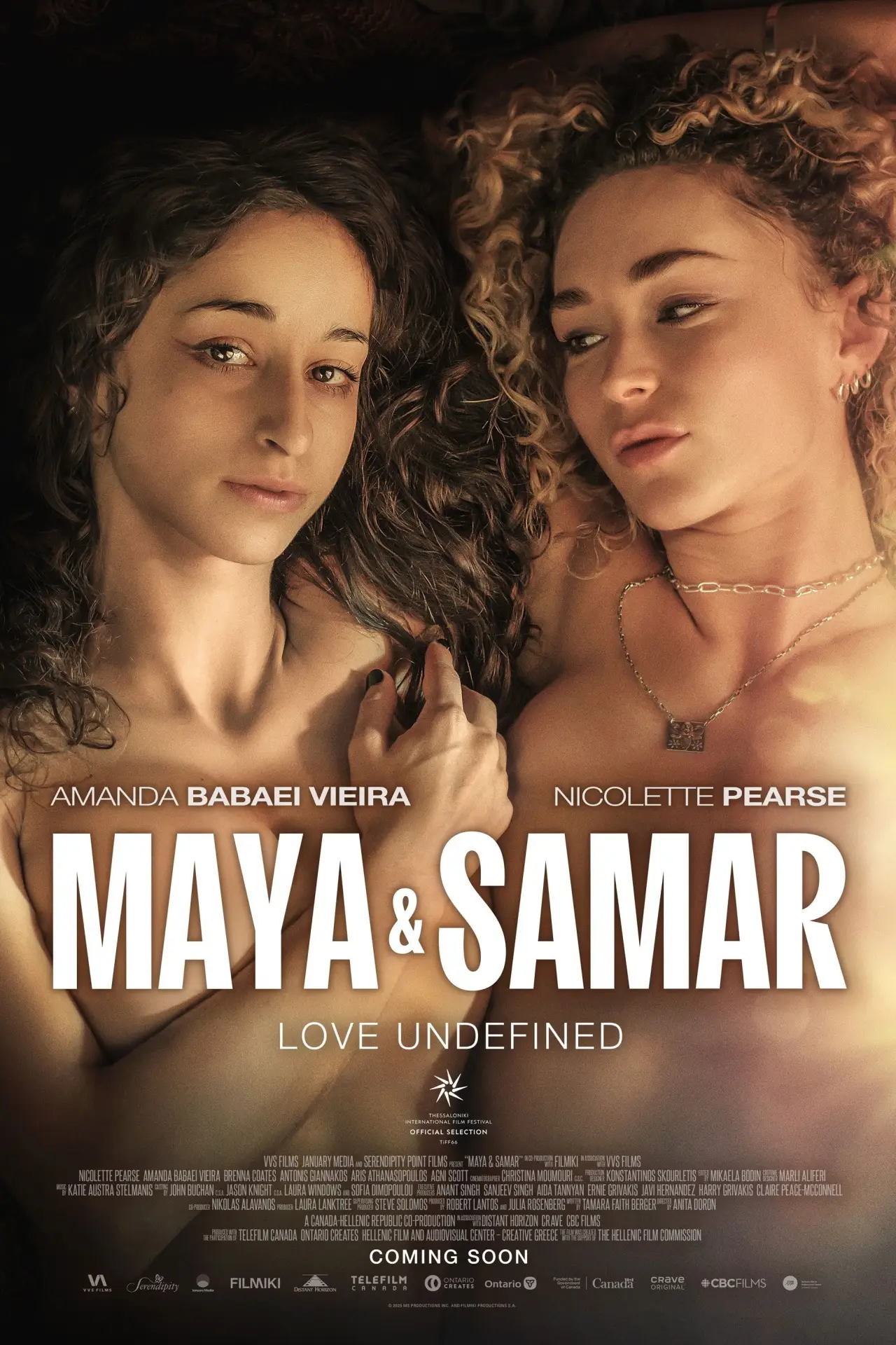 Plakat filmowy "Maya & Samar"