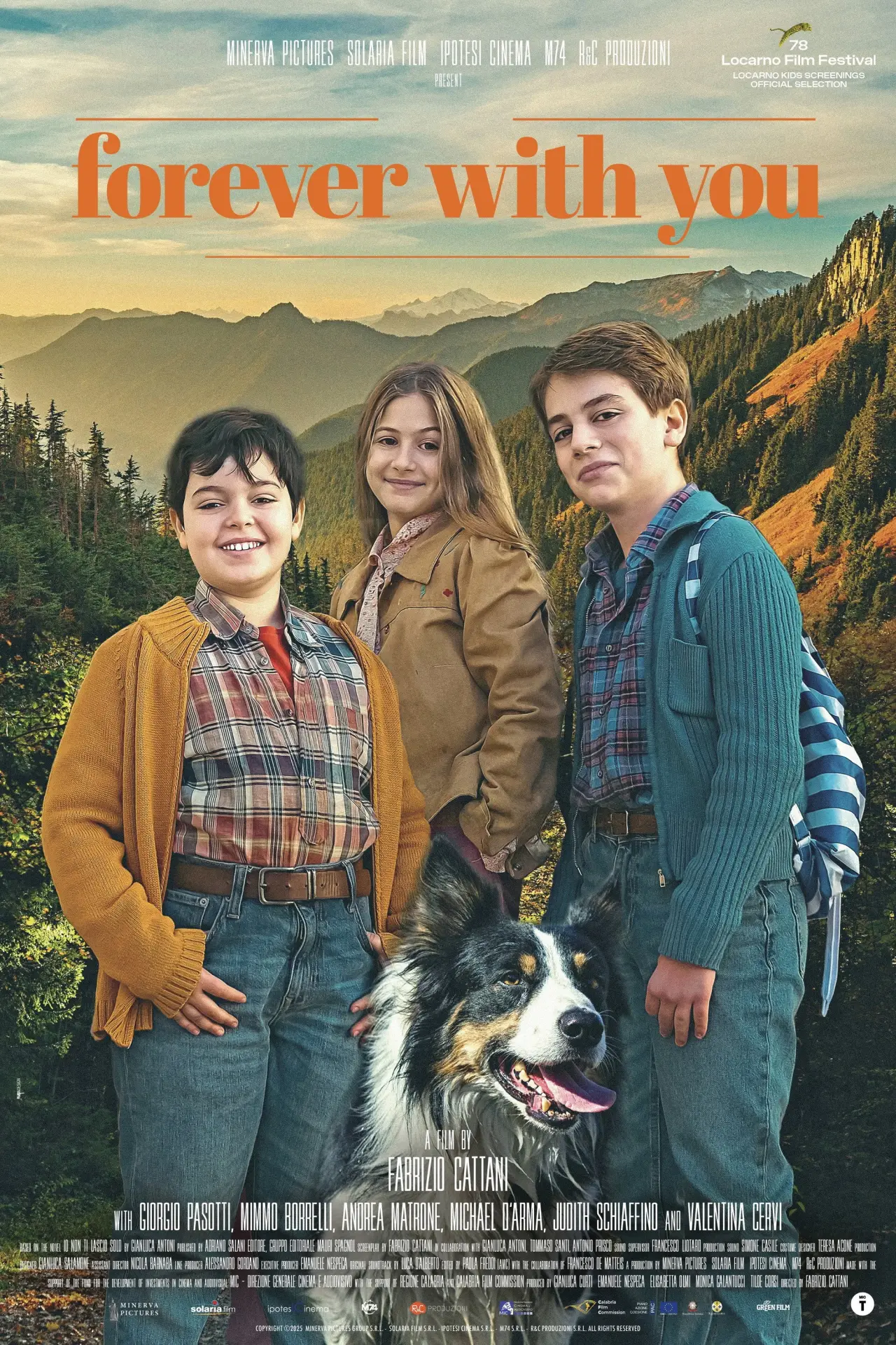 Plakat filmowy "Io non ti lascio solo"