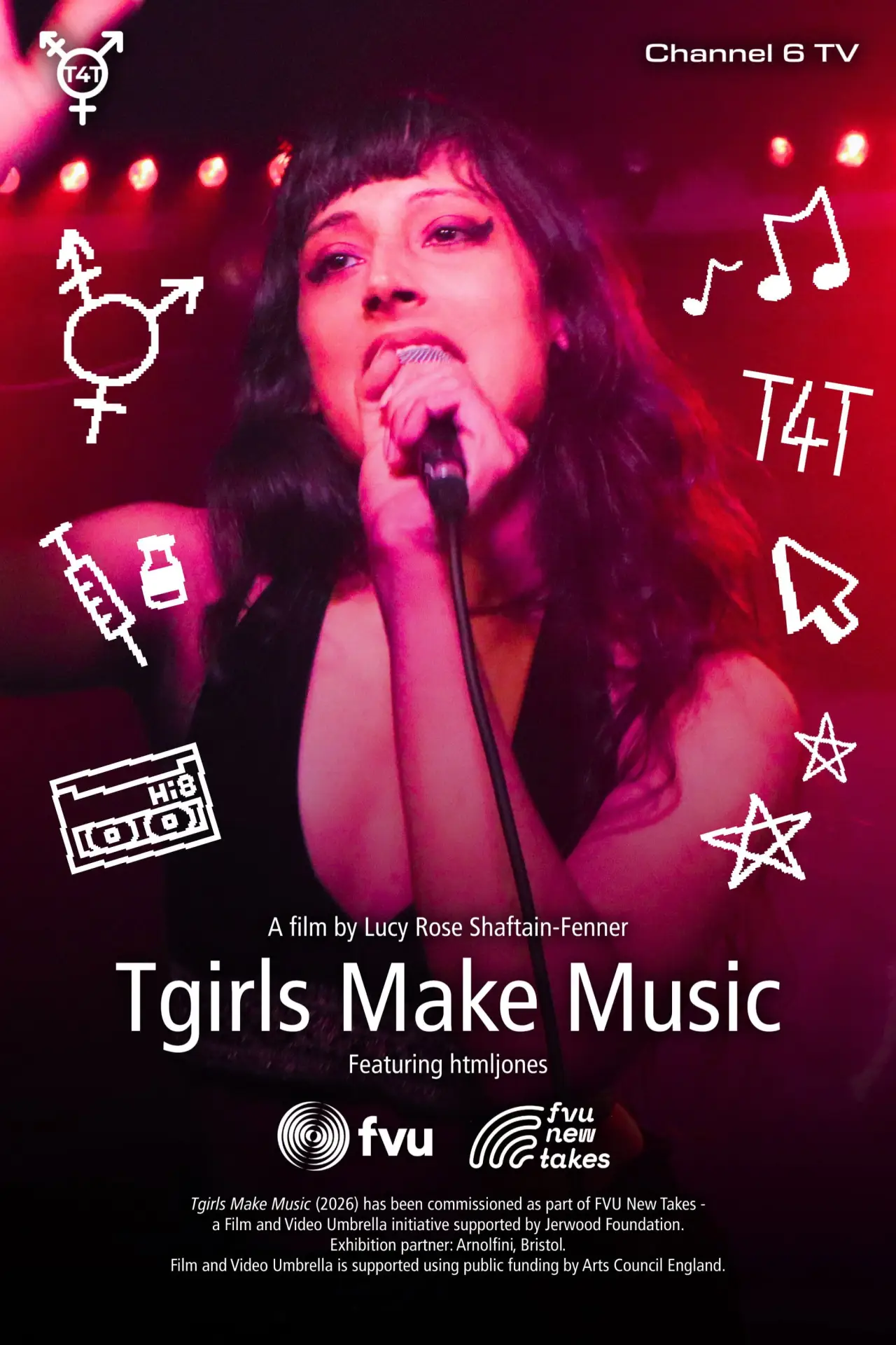 Plakat filmowy "Tgirls Make Music"