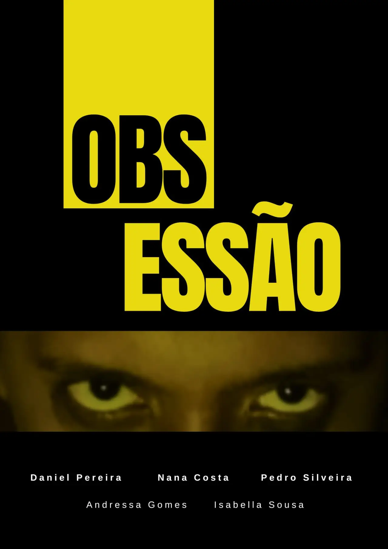 Plakat filmowy "Obsessão"