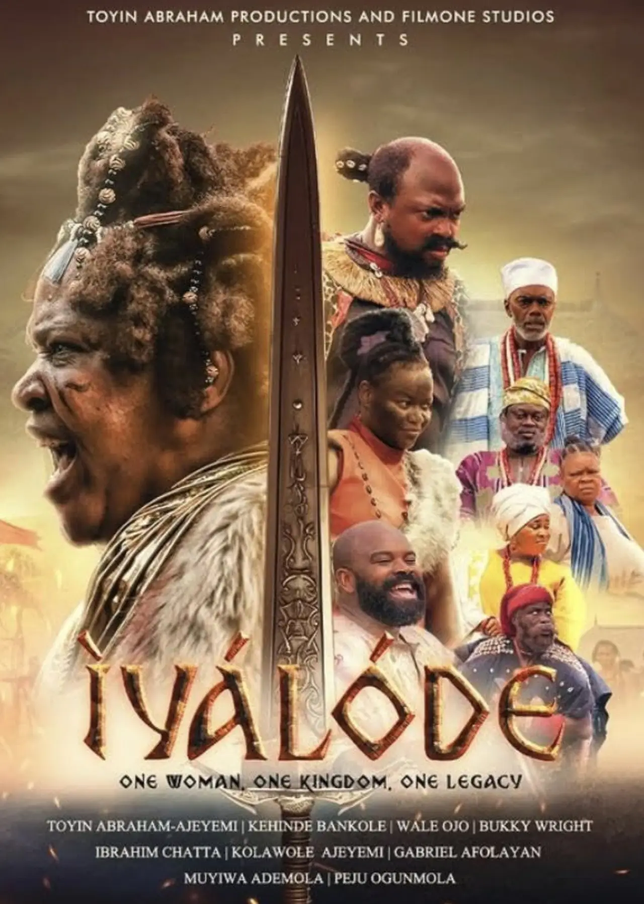 Plakat filmowy "Iyalode"