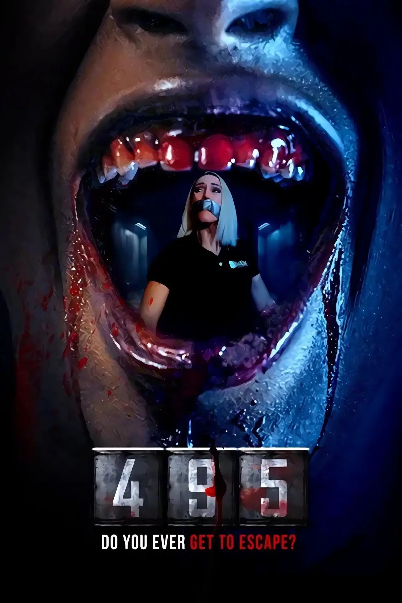 Plakat filmowy "495"