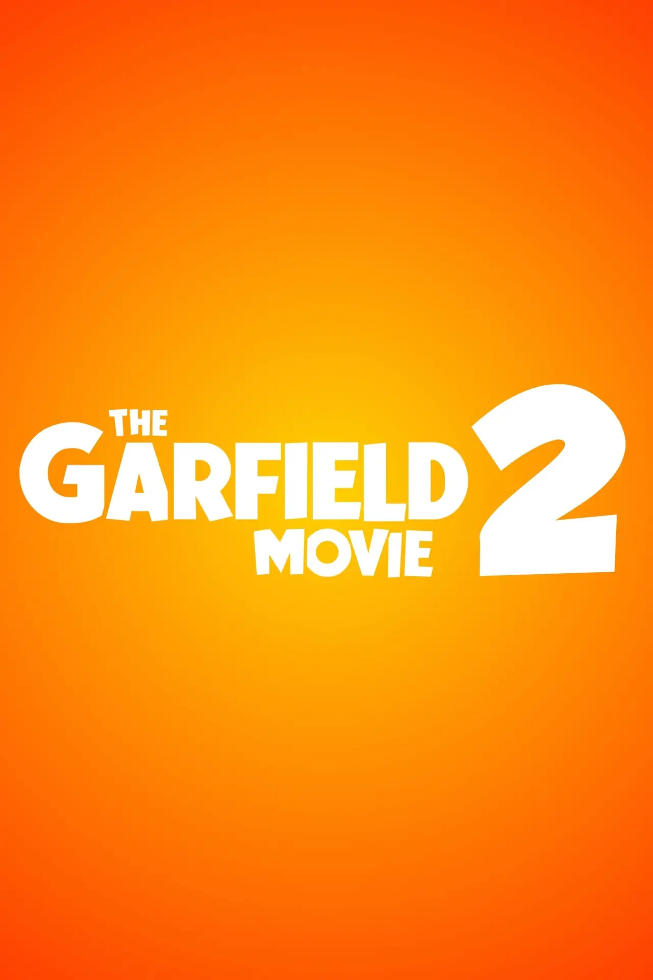 Plakat filmowy "The Garfield Movie 2"