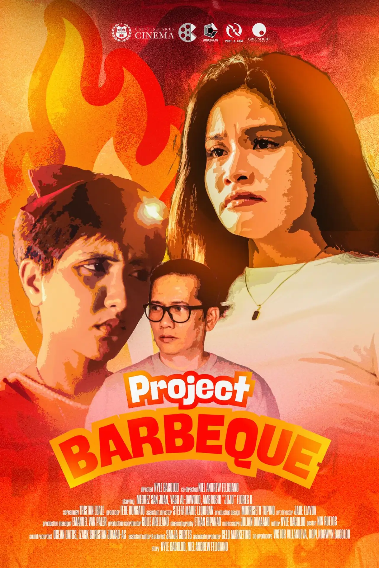 Plakat filmowy "Project Barbeque"