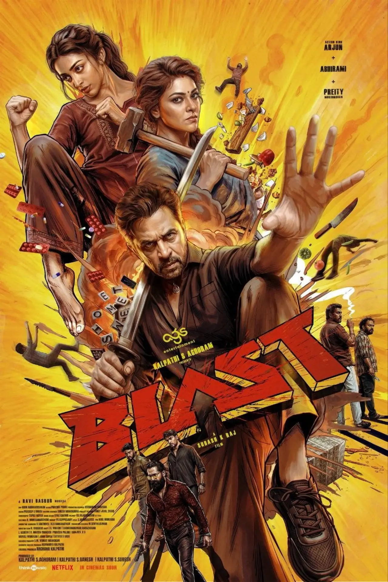 Plakat filmowy "Blast"