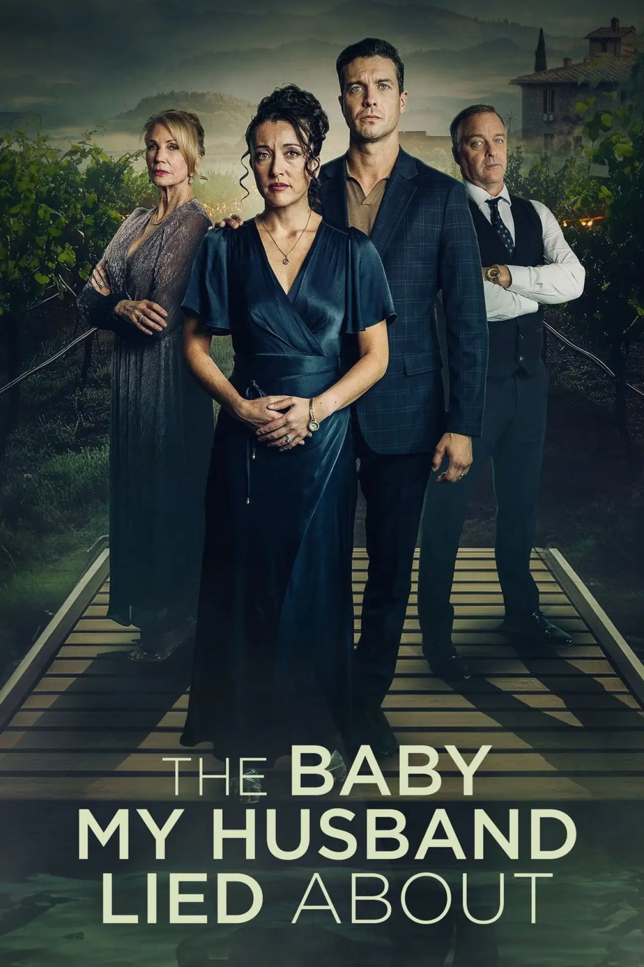 Plakat filmowy "The Baby My Husband Lied About"