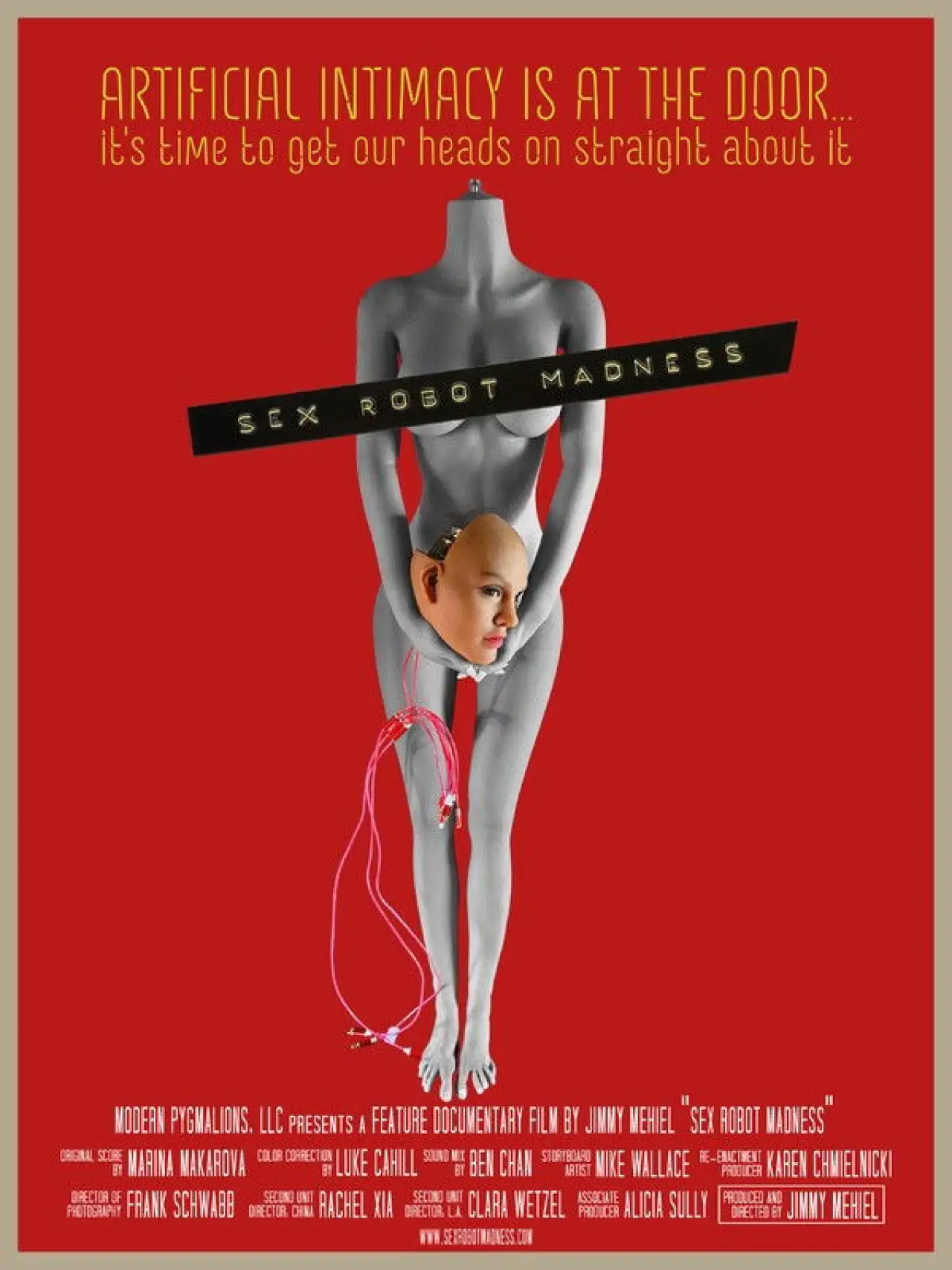 Plakat filmowy "Sex Robot Madness"