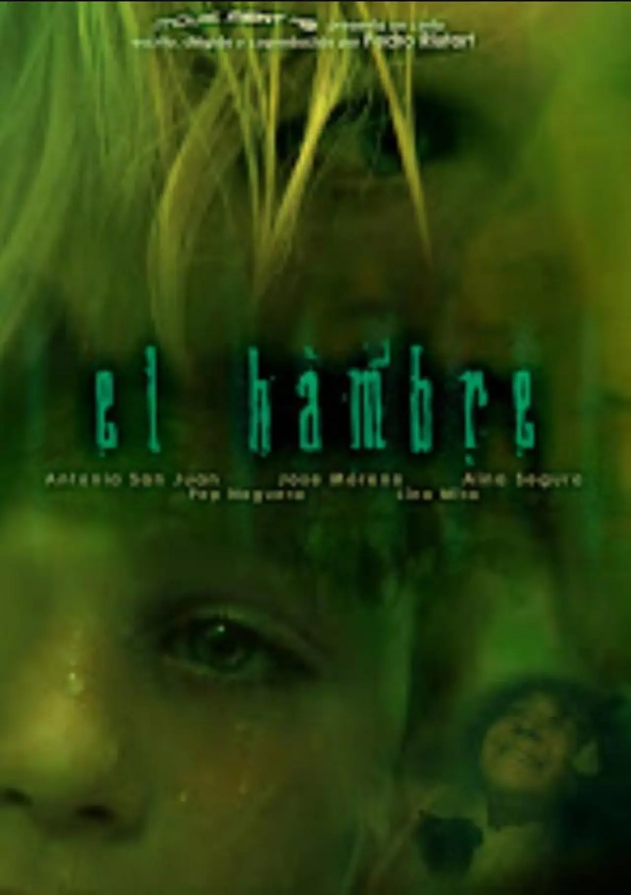 Plakat filmowy "El hambre"