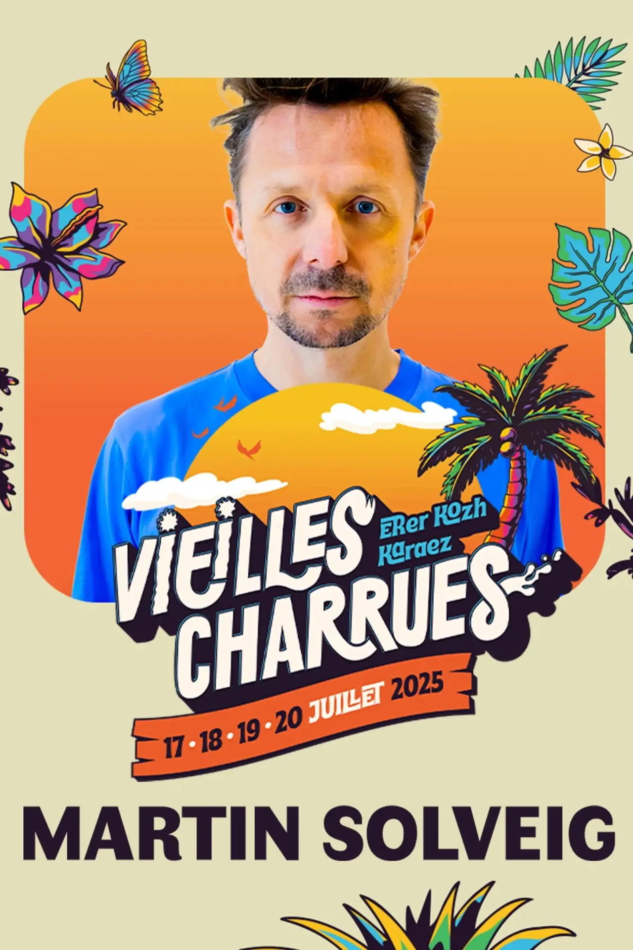Plakat filmowy "Martin Solveig en concert aux Vieilles Charrues 2025"
