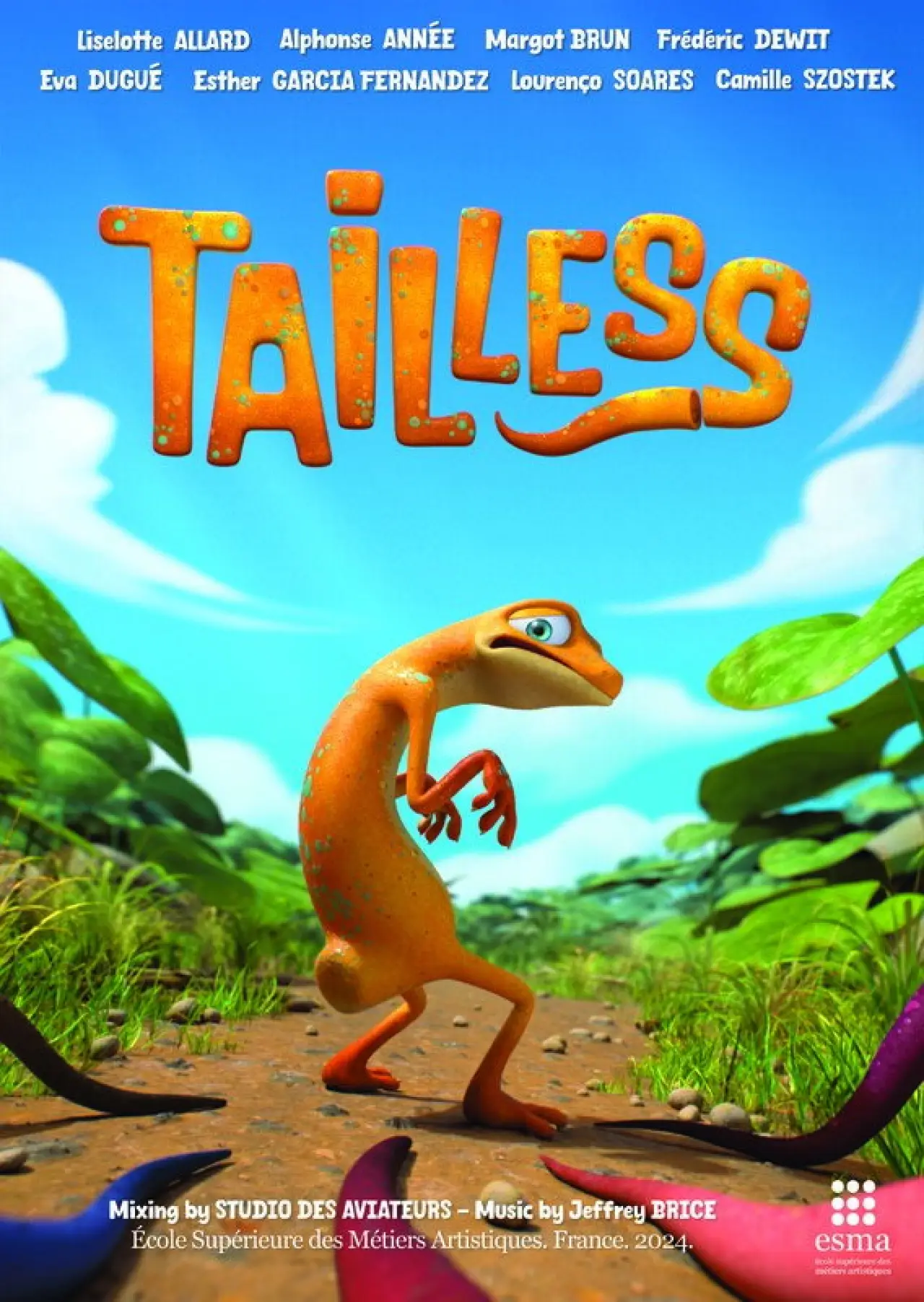 Plakat filmowy "Tailless"