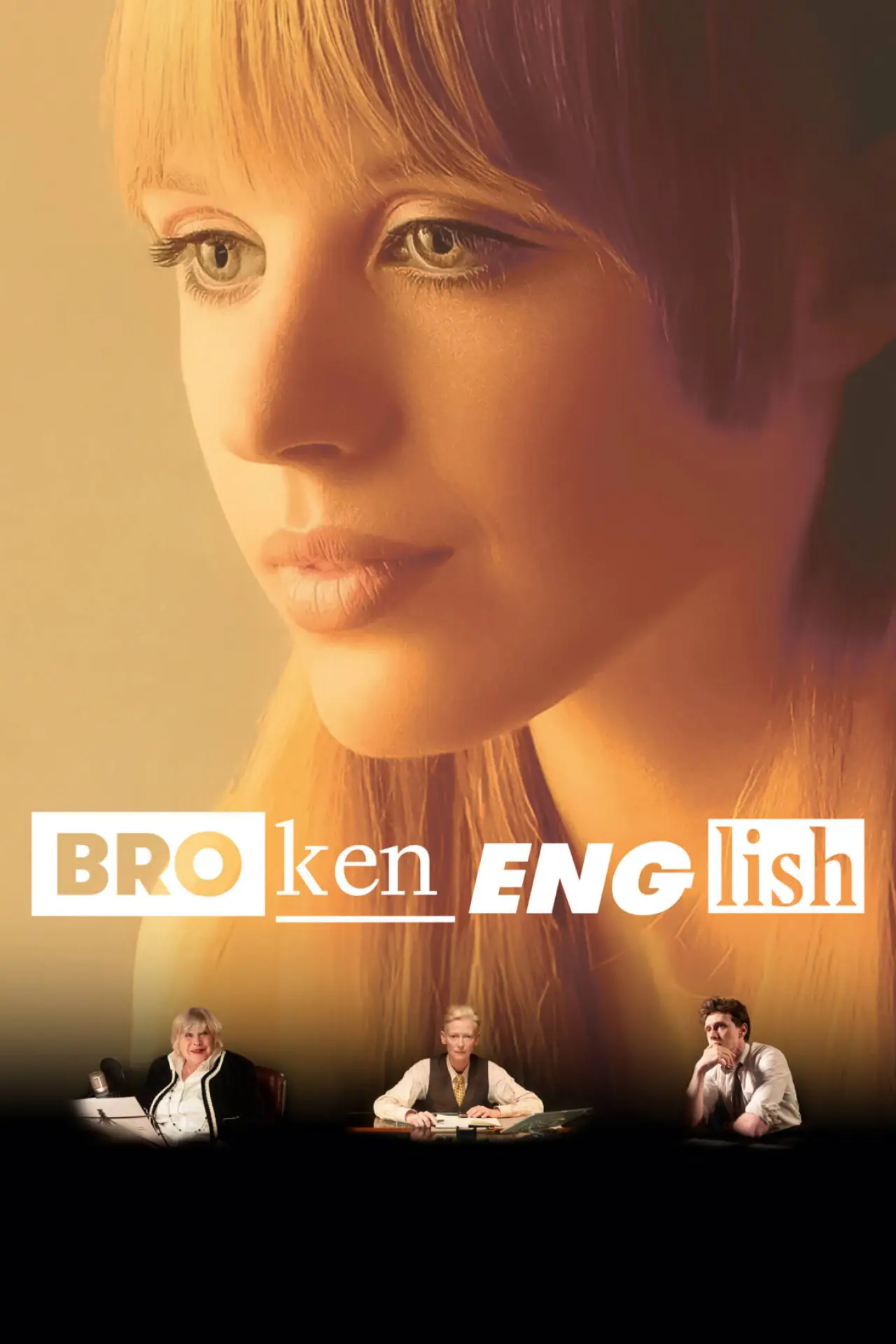 Plakat filmowy "Broken English"