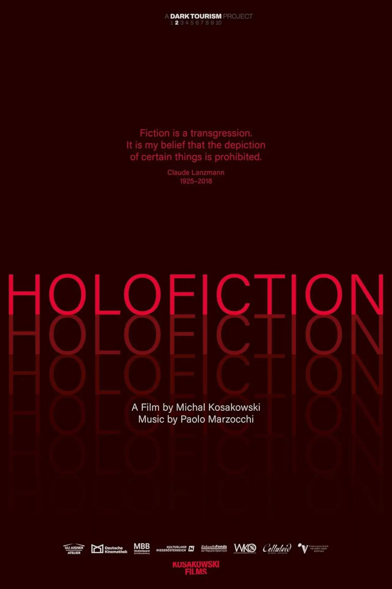 Plakat filmowy "Holofiction"