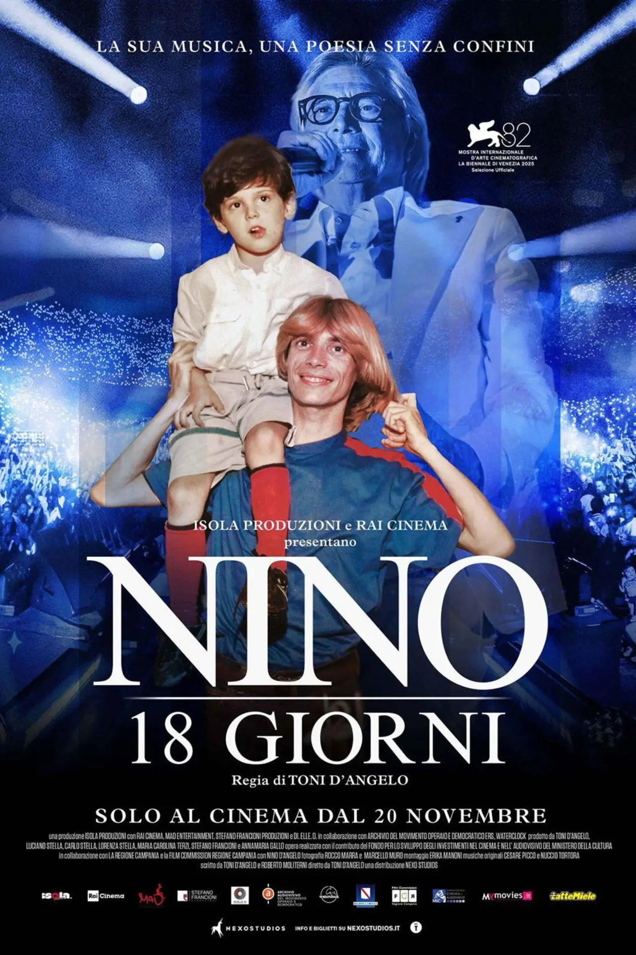 Plakat filmowy "Nino - 18 giorni"