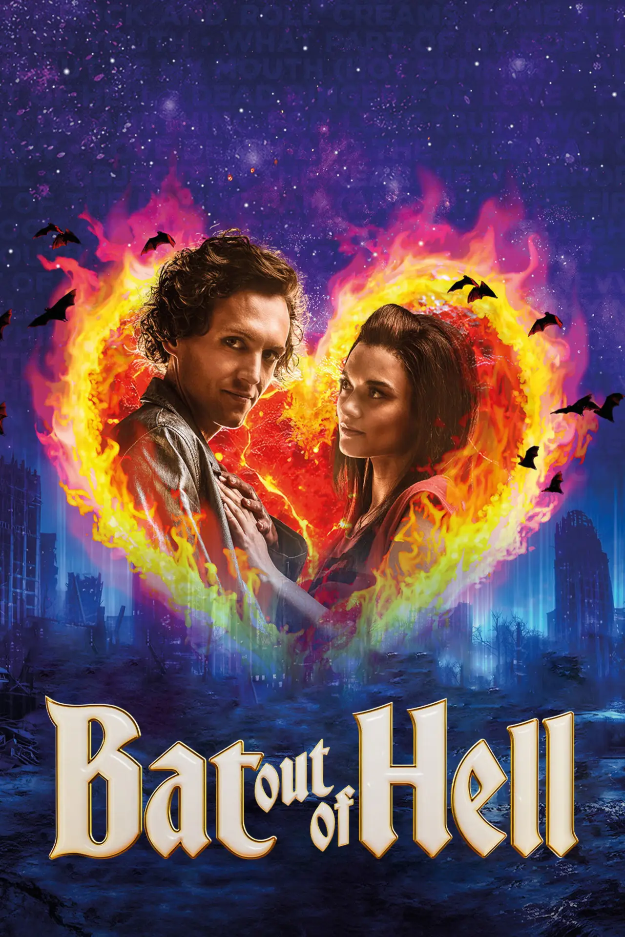Plakat filmowy "Bat Out of Hell: The Musical"