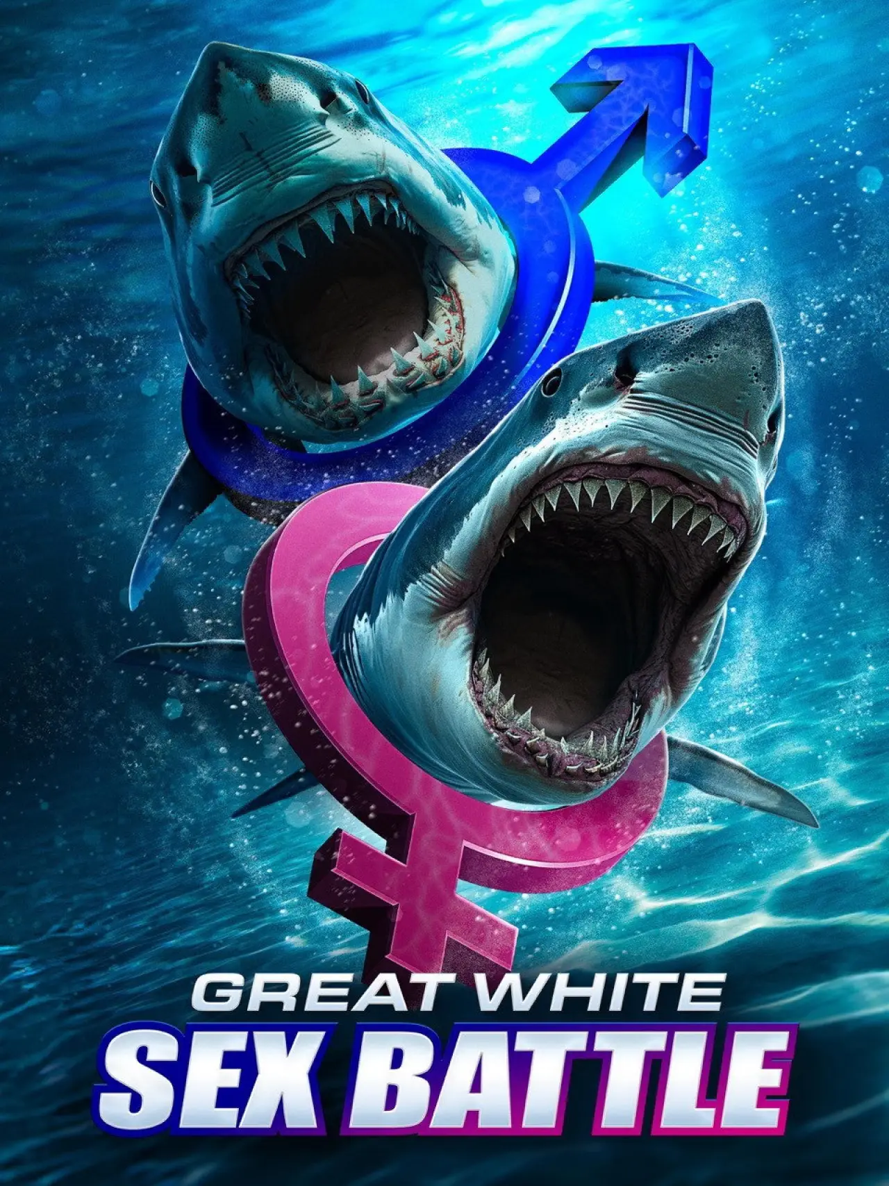 Plakat filmowy "Great White Sex Battle"