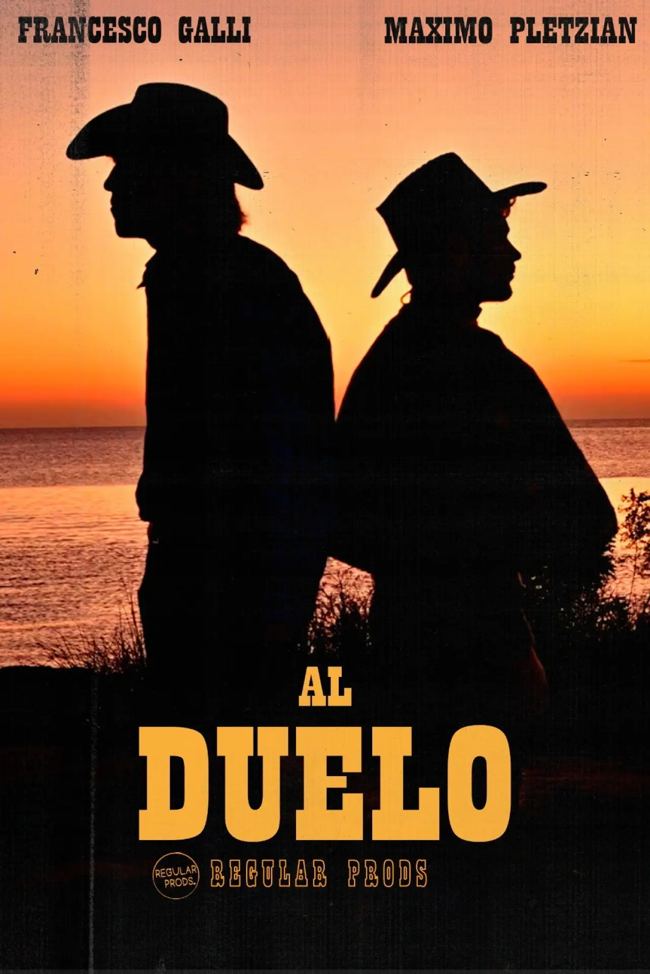 Plakat filmowy "Al Duelo"