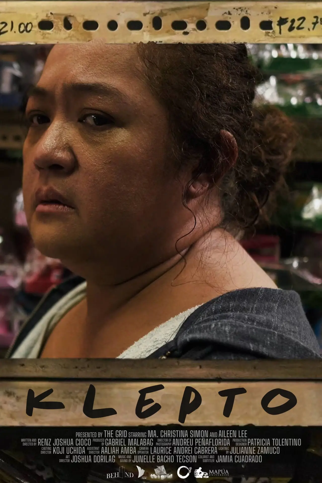 Plakat filmowy "KLEPTO"