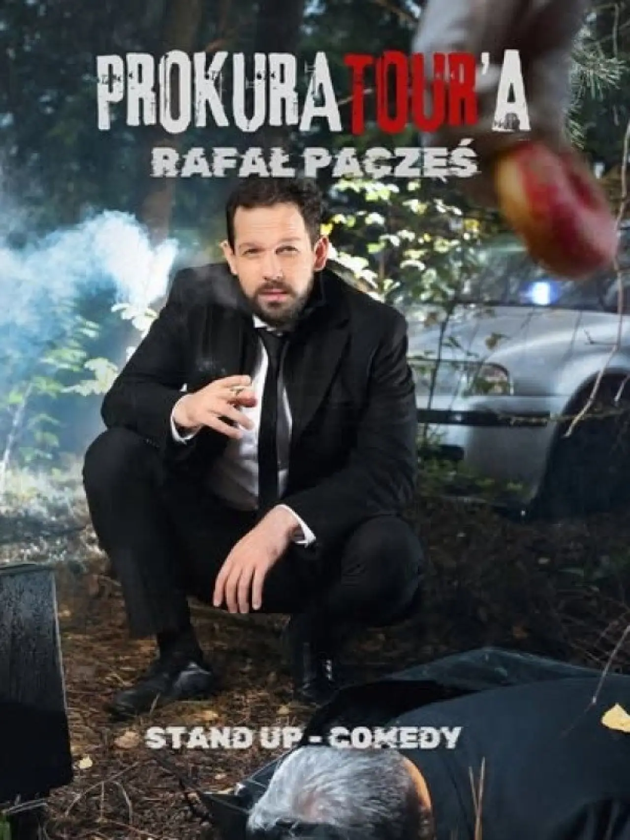 Plakat filmowy "Rafał Pacześ - ProkuraTOUR