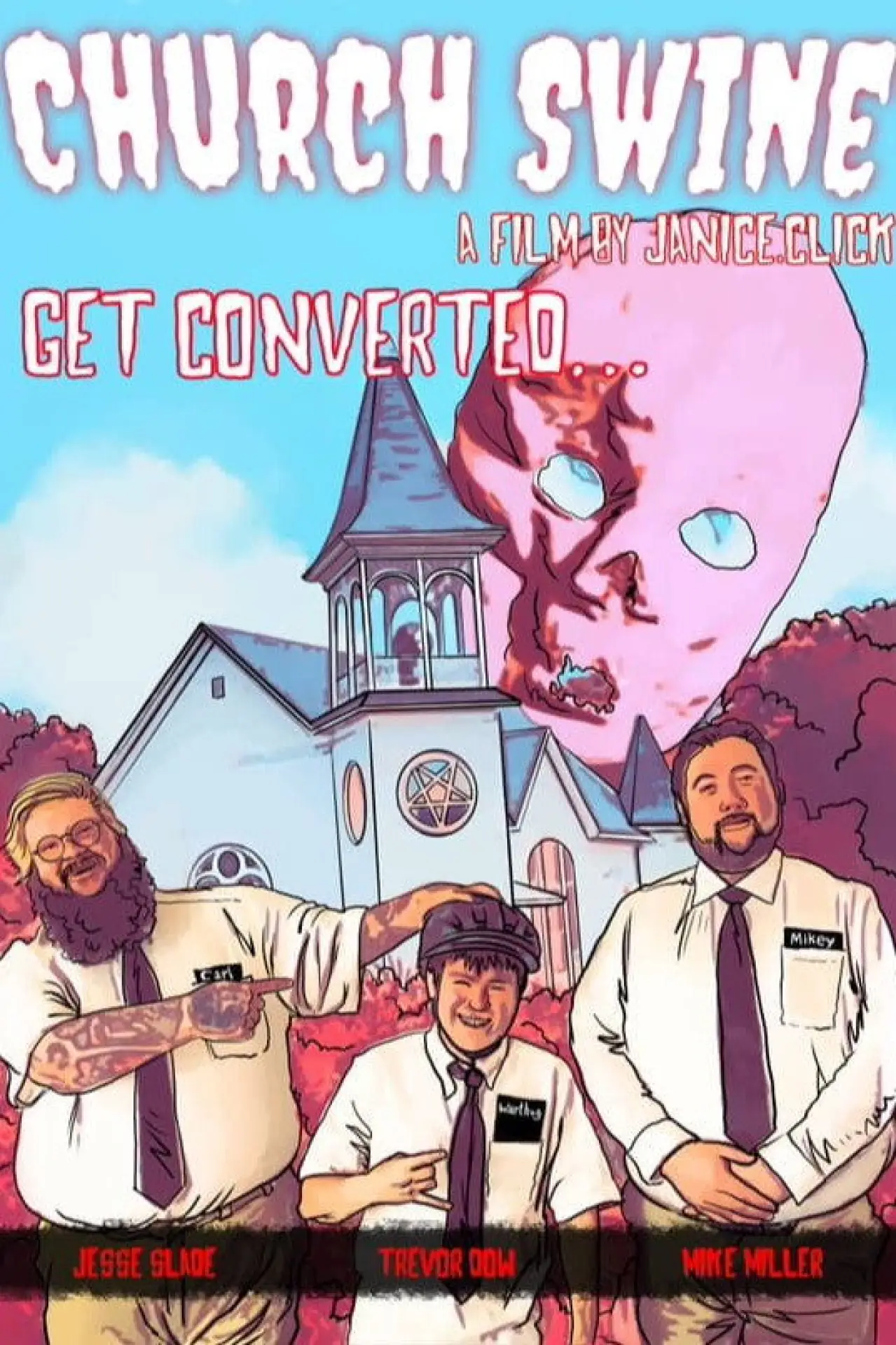 Plakat filmowy "Church Swine"