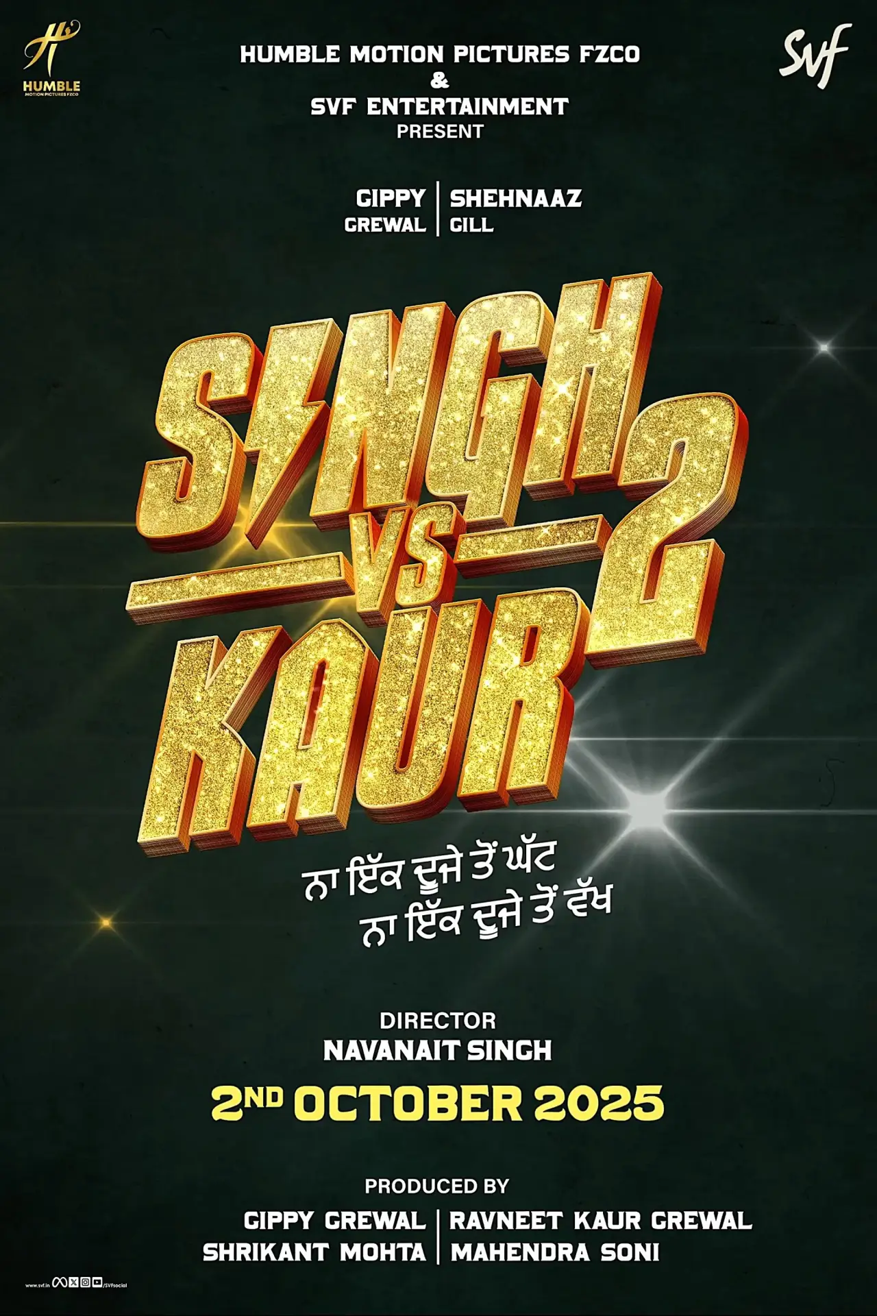 Plakat filmowy "Singh vs Kaur 2"