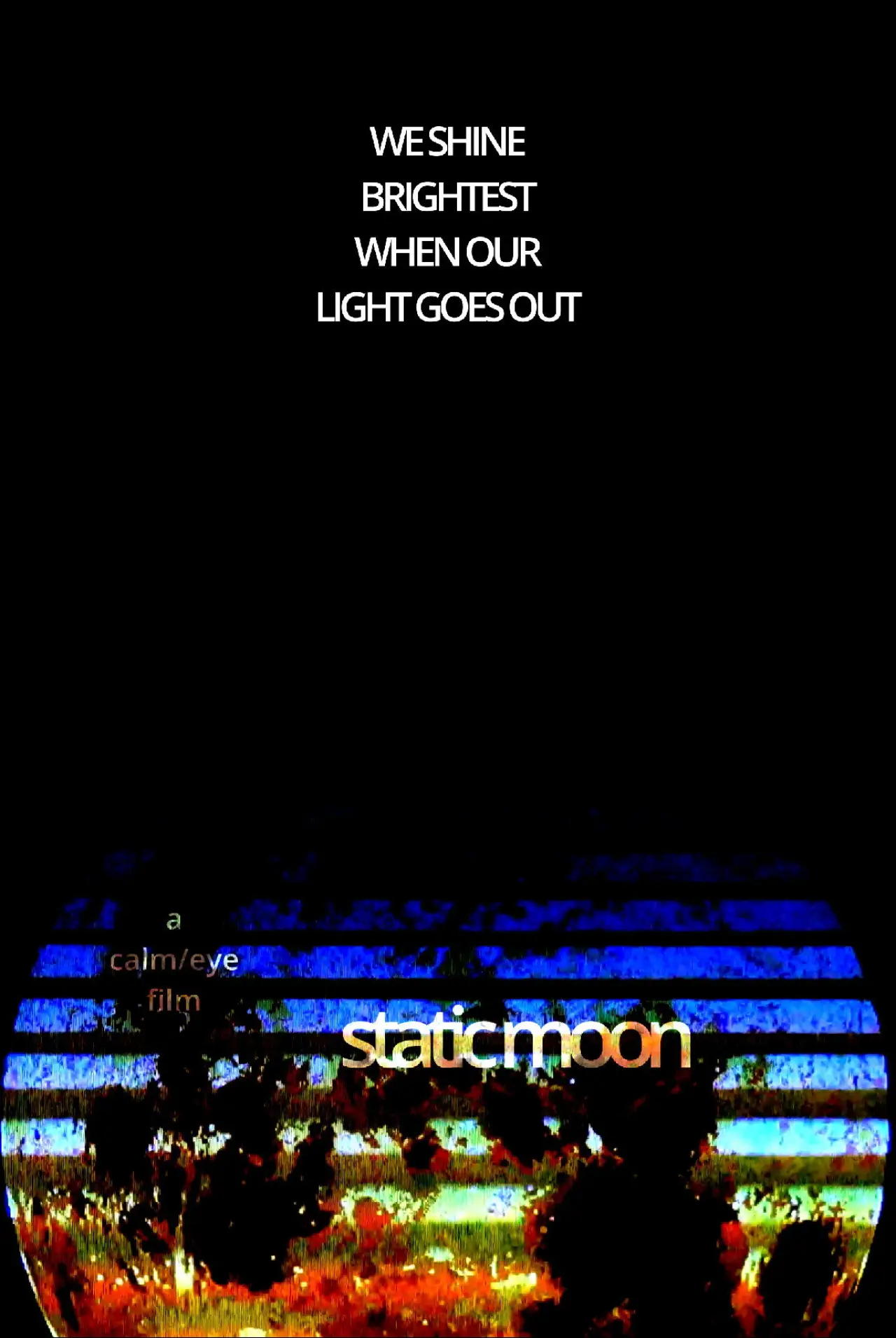 Plakat filmowy "Static Moon"
