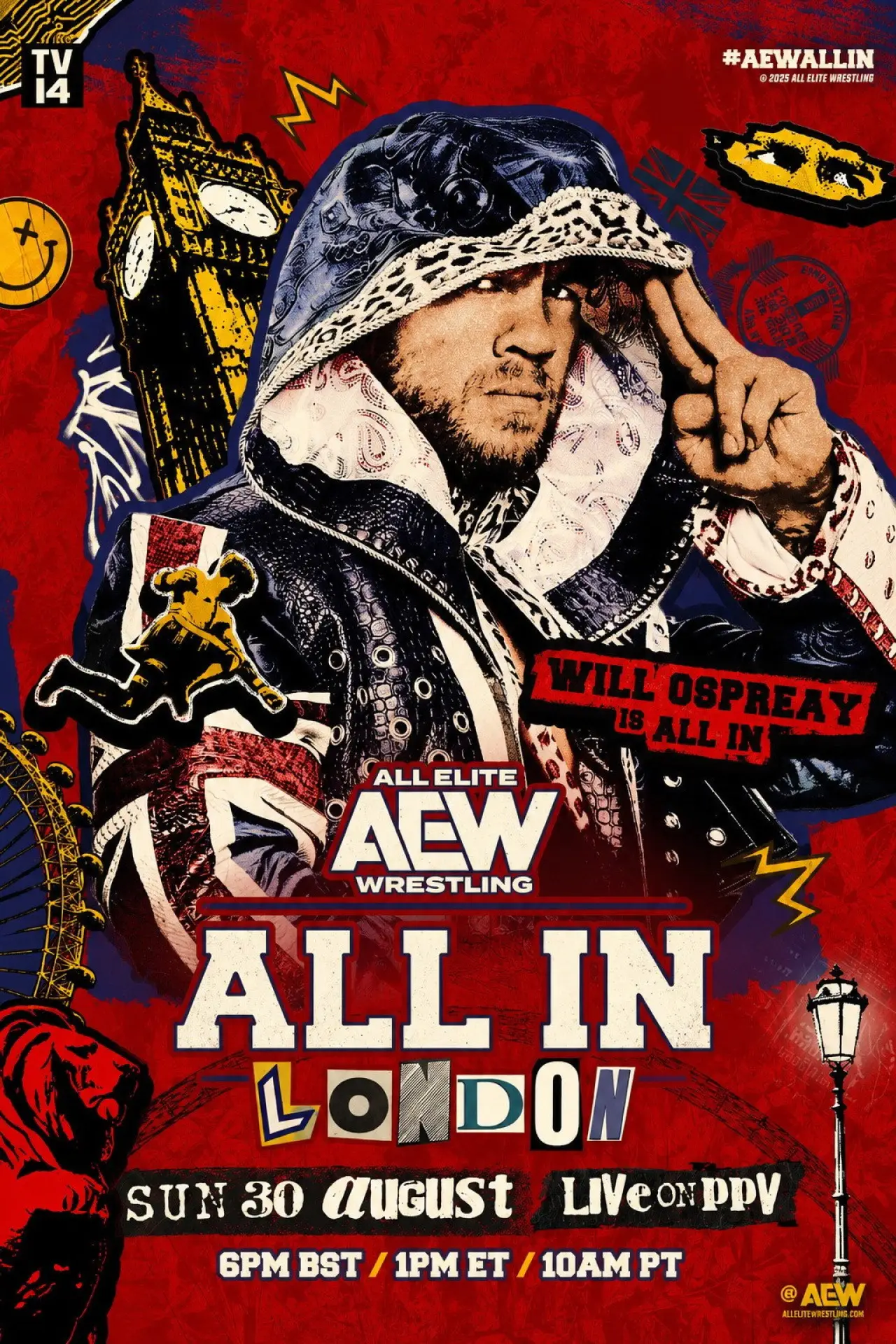 Plakat filmowy "AEW All In 2026: London"