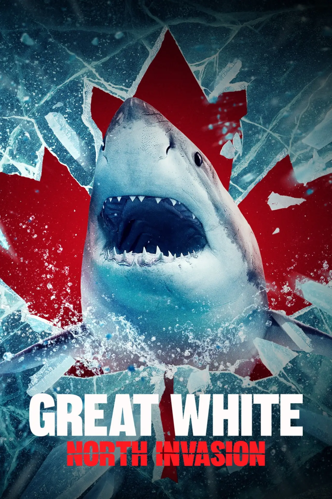 Plakat filmowy "Great White North Invasion"