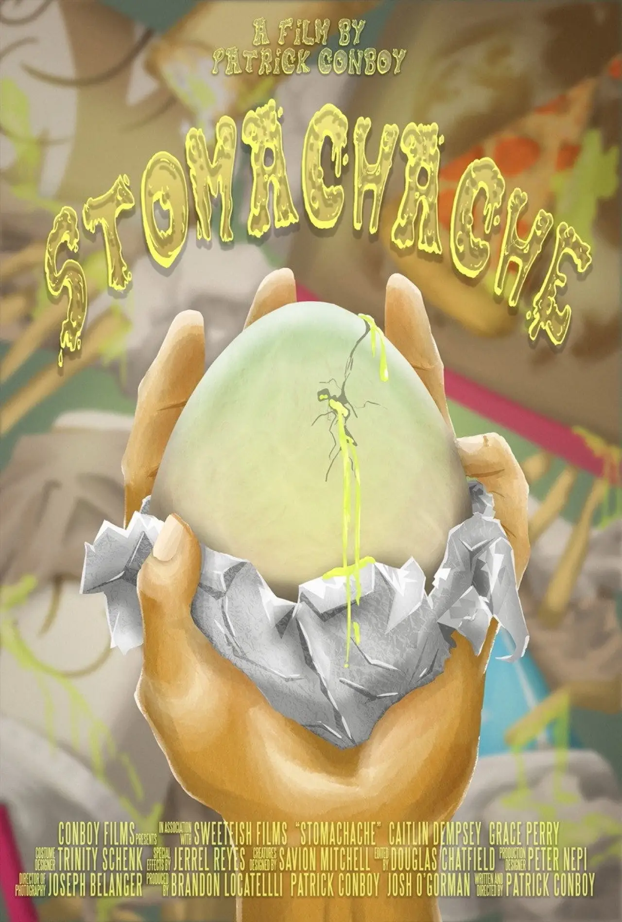 Plakat filmowy "Stomachache"