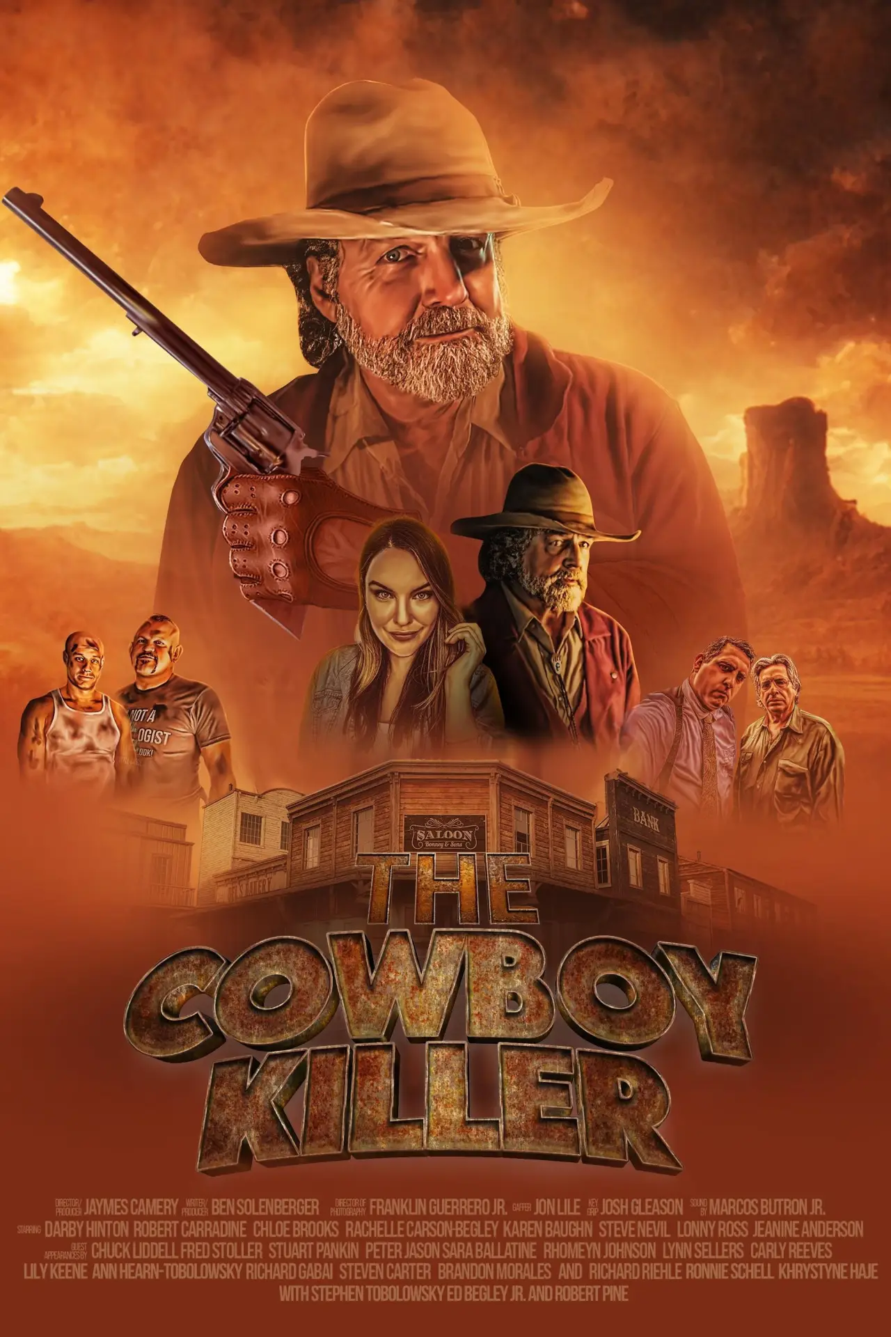Plakat filmowy "The Cowboy Killer"