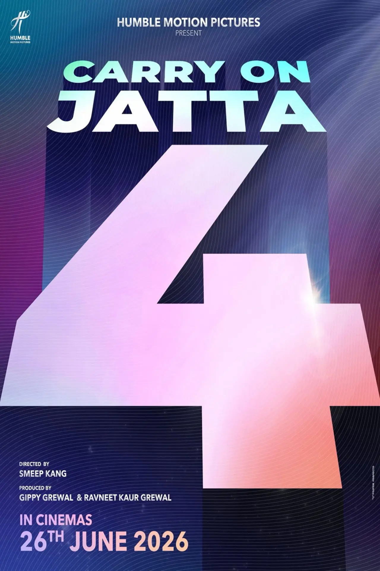 Plakat filmowy "Carry On Jatta 4"
