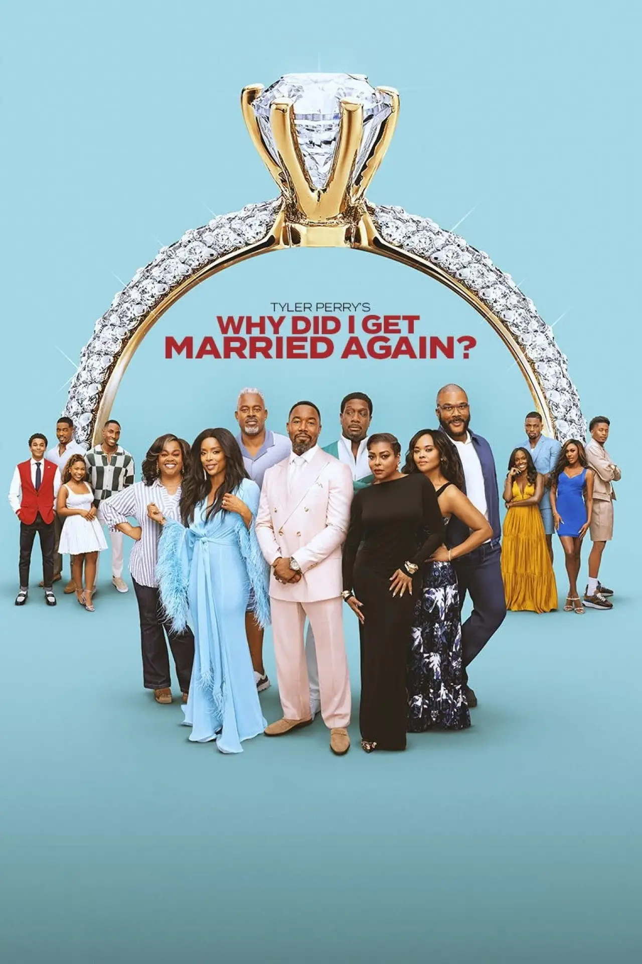 Plakat filmowy "Why Did I Get Married Again?"