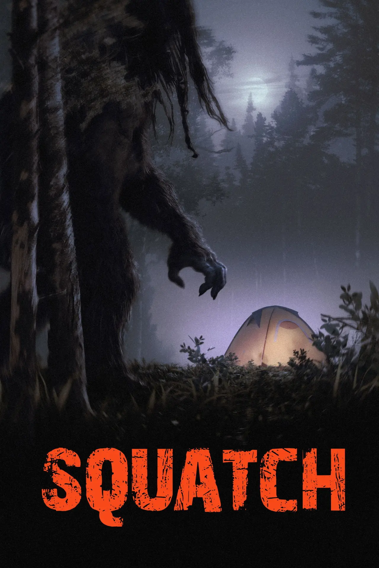 Plakat filmowy "Squatch"