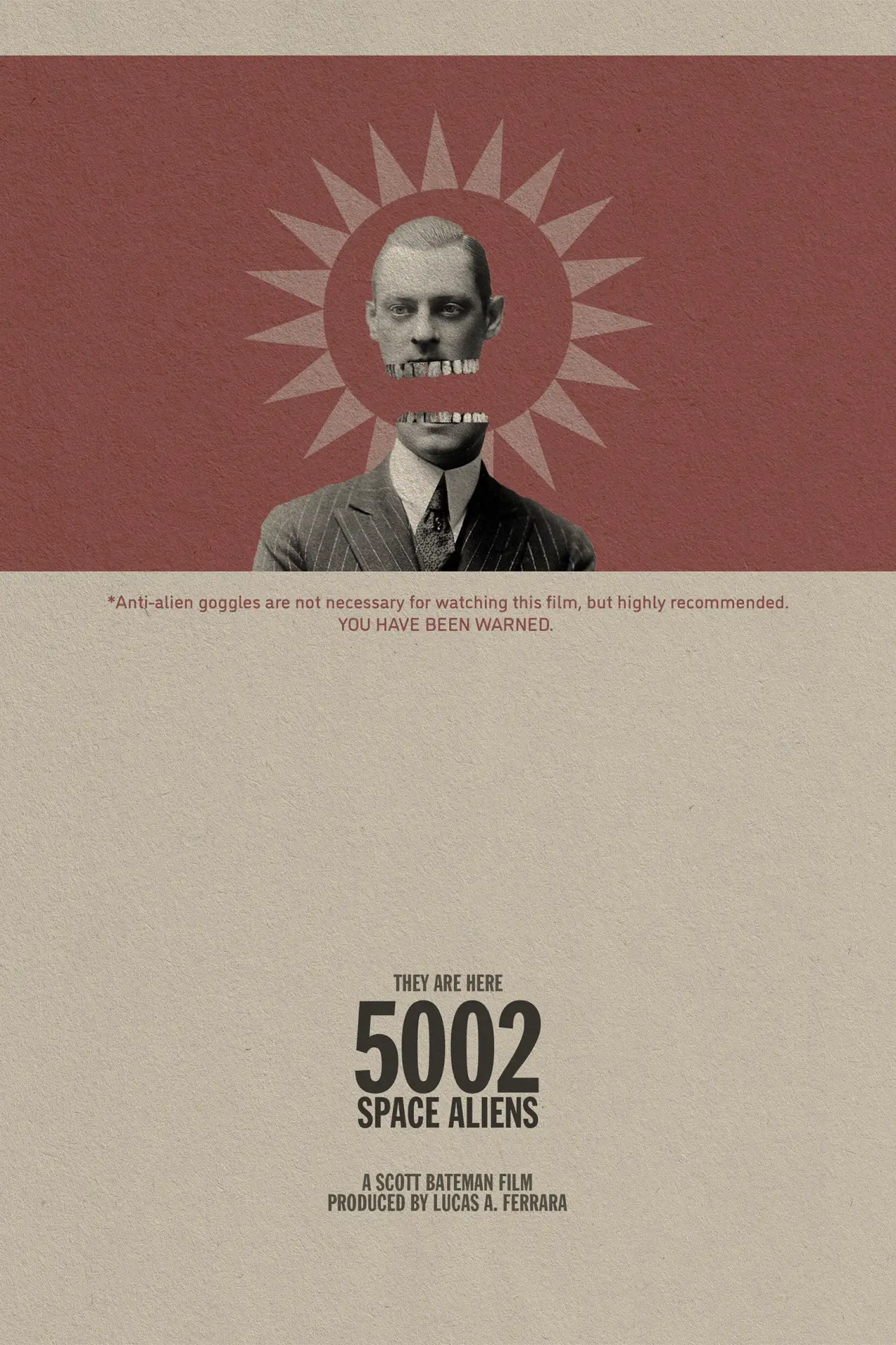 Plakat filmowy "5002 Space Aliens"