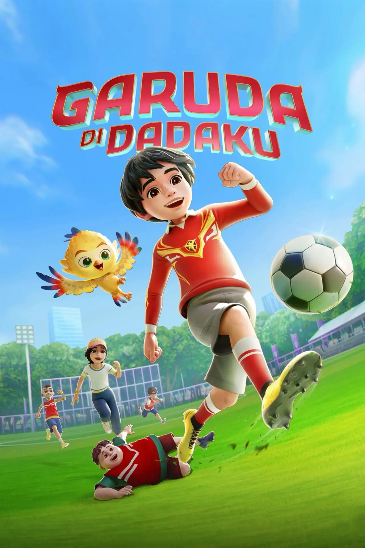 Plakat filmowy "Garuda Di Dadaku"