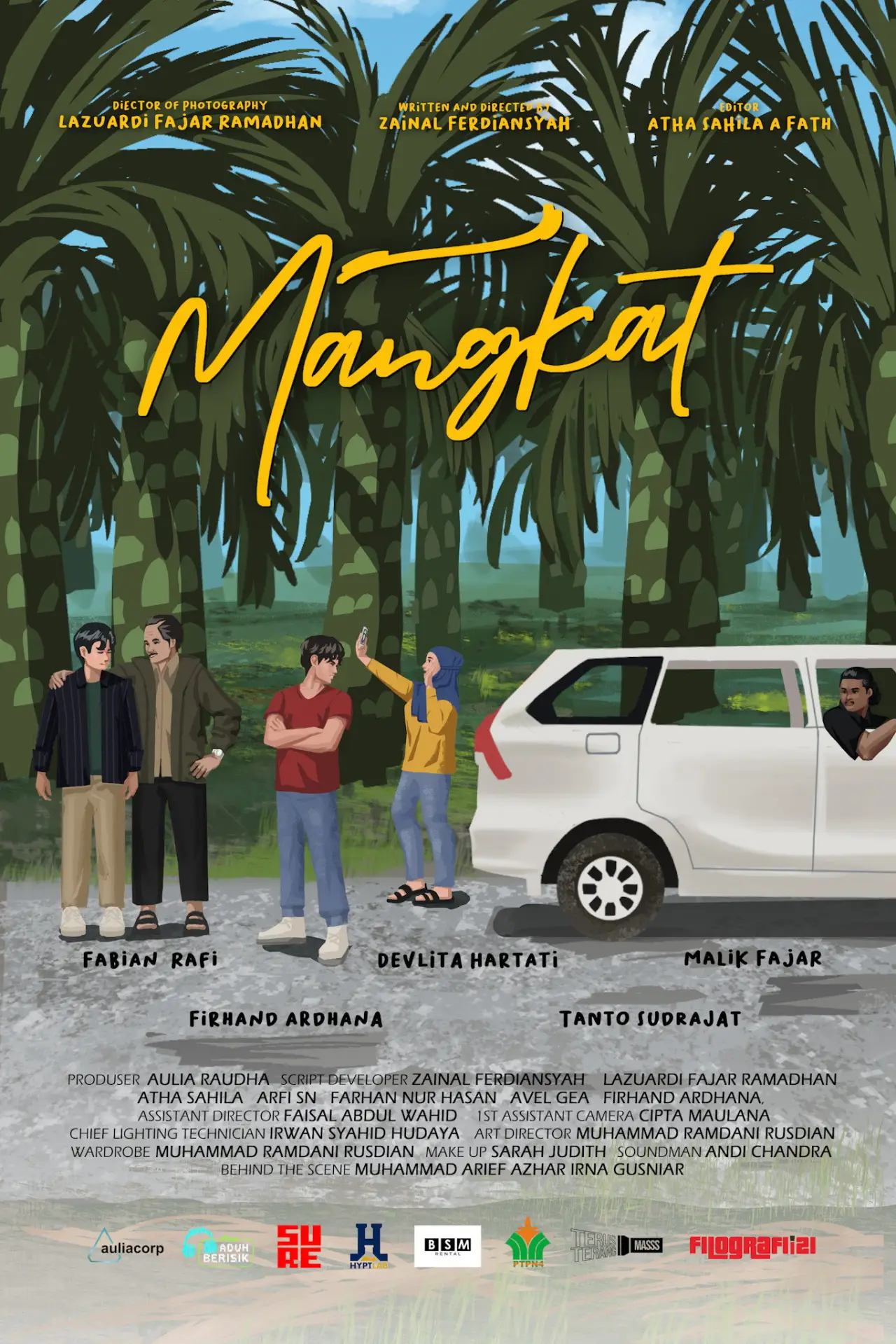 Plakat filmowy "Mangkat"