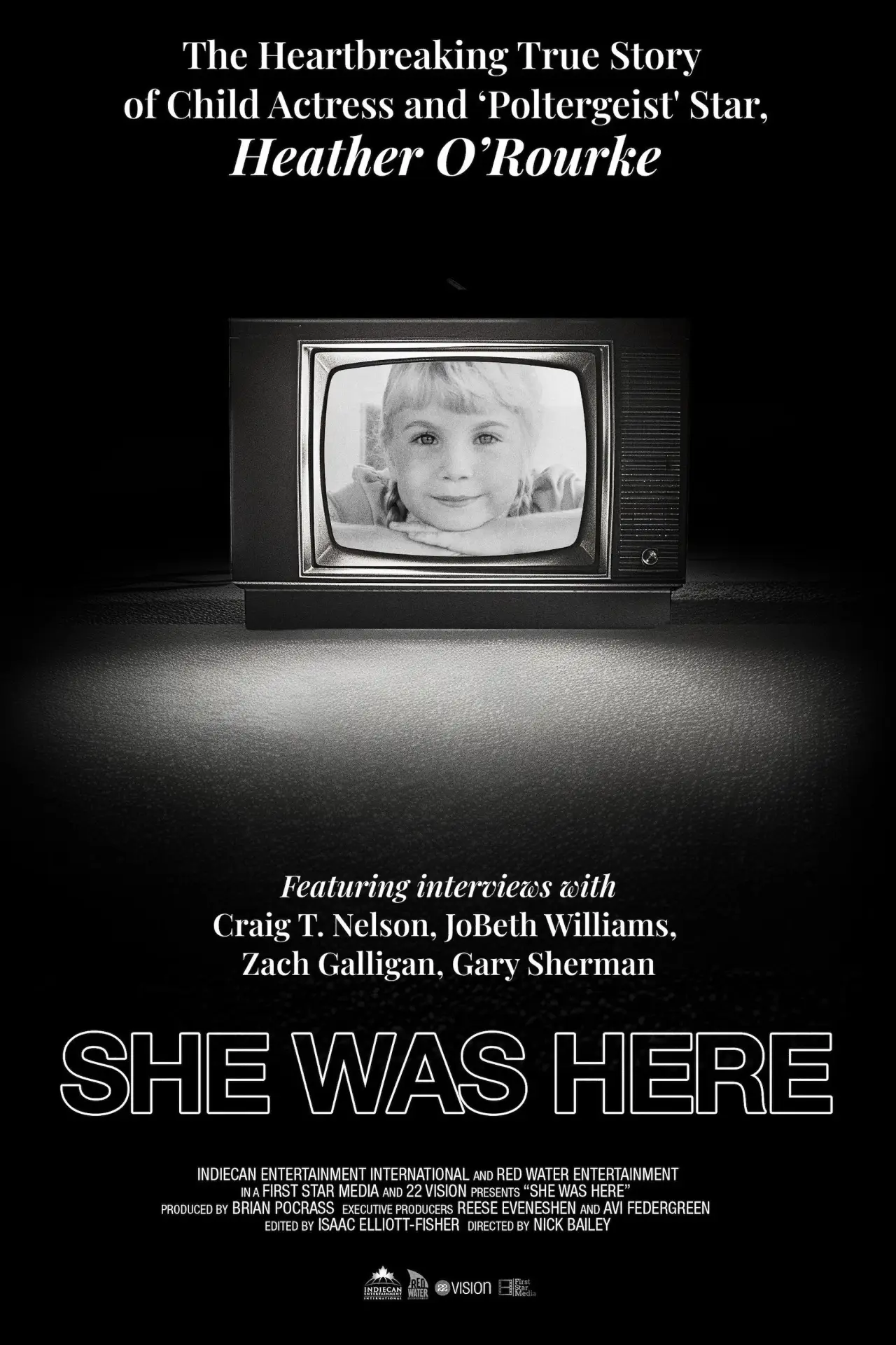 Plakat filmowy "She Was Here"
