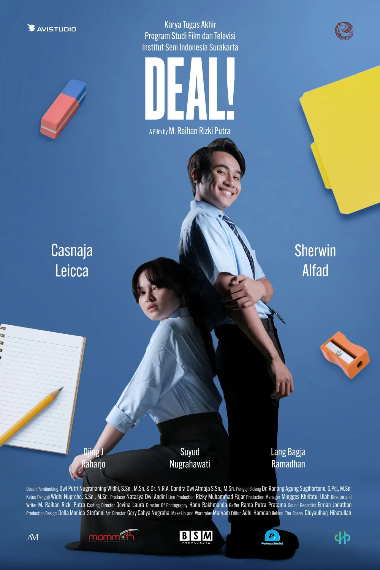 Plakat filmowy "DEAL!"