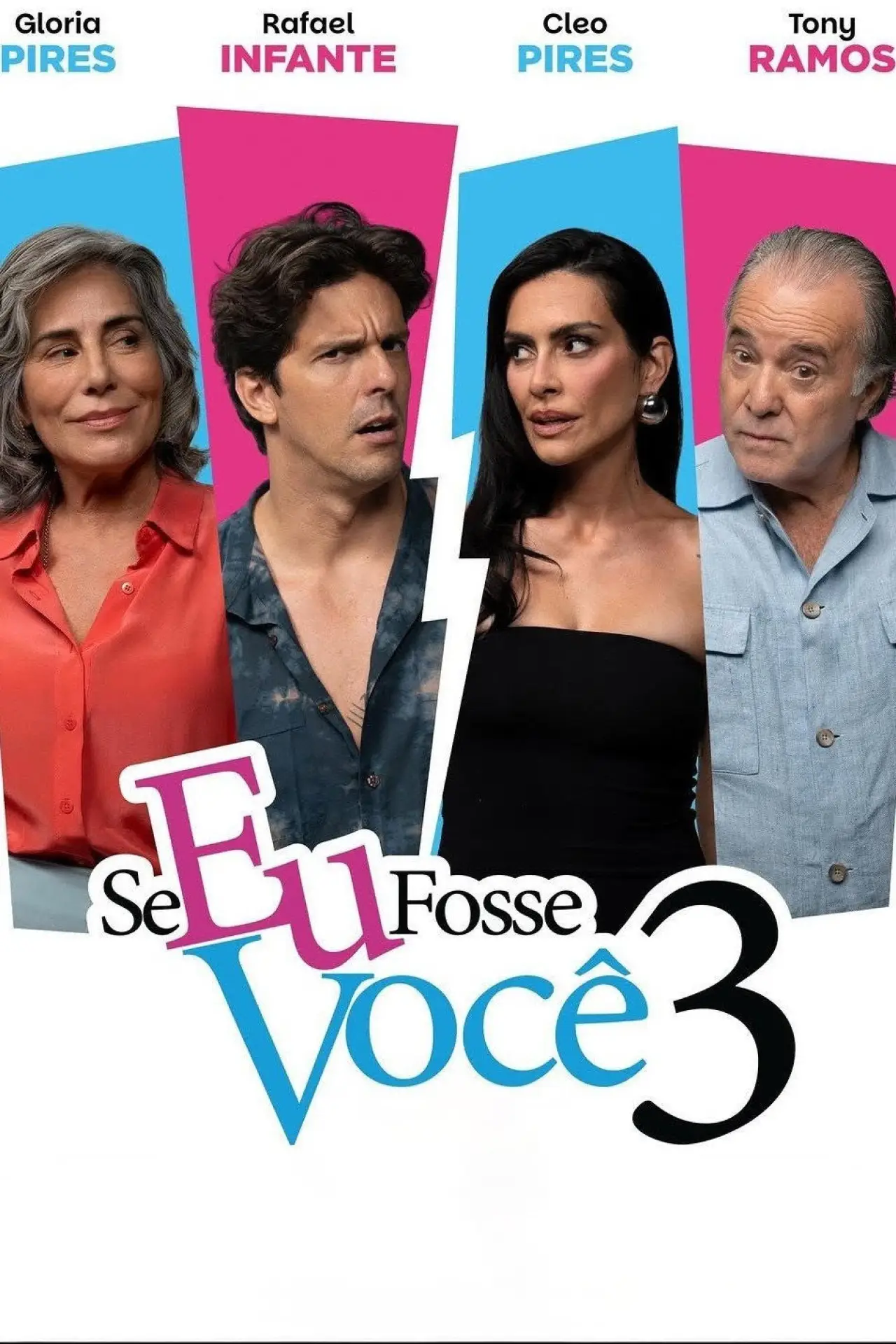 Plakat filmowy "Se Eu Fosse Você 3"