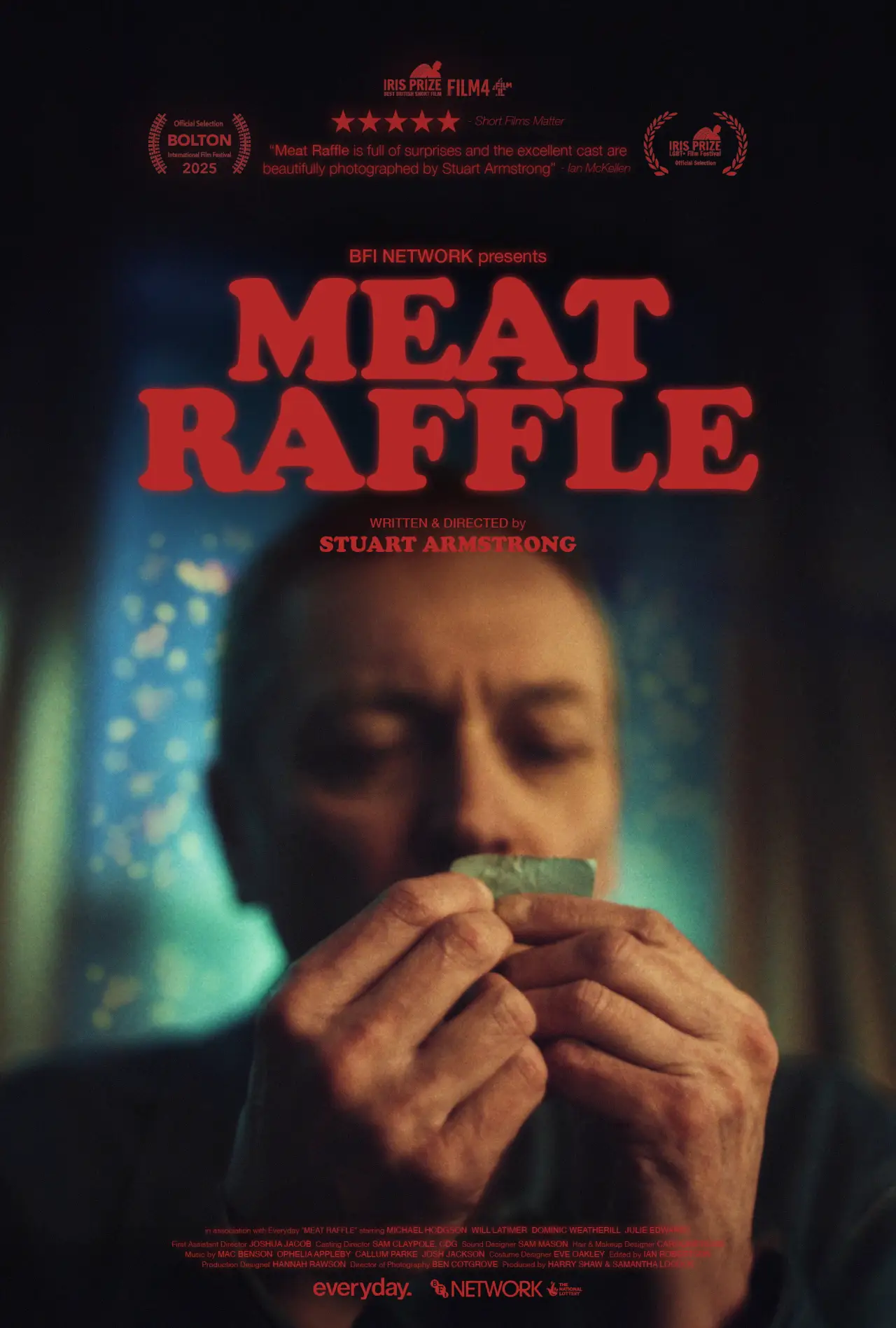 Plakat filmowy "Meat Raffle"