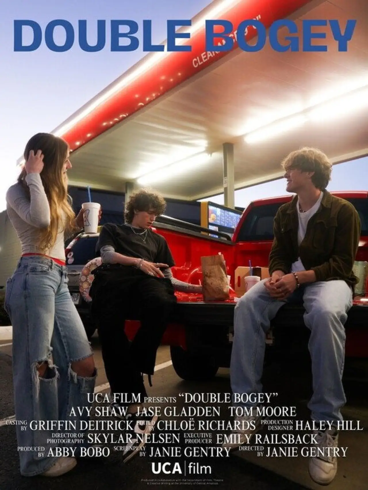 Plakat filmowy "Double Bogey"