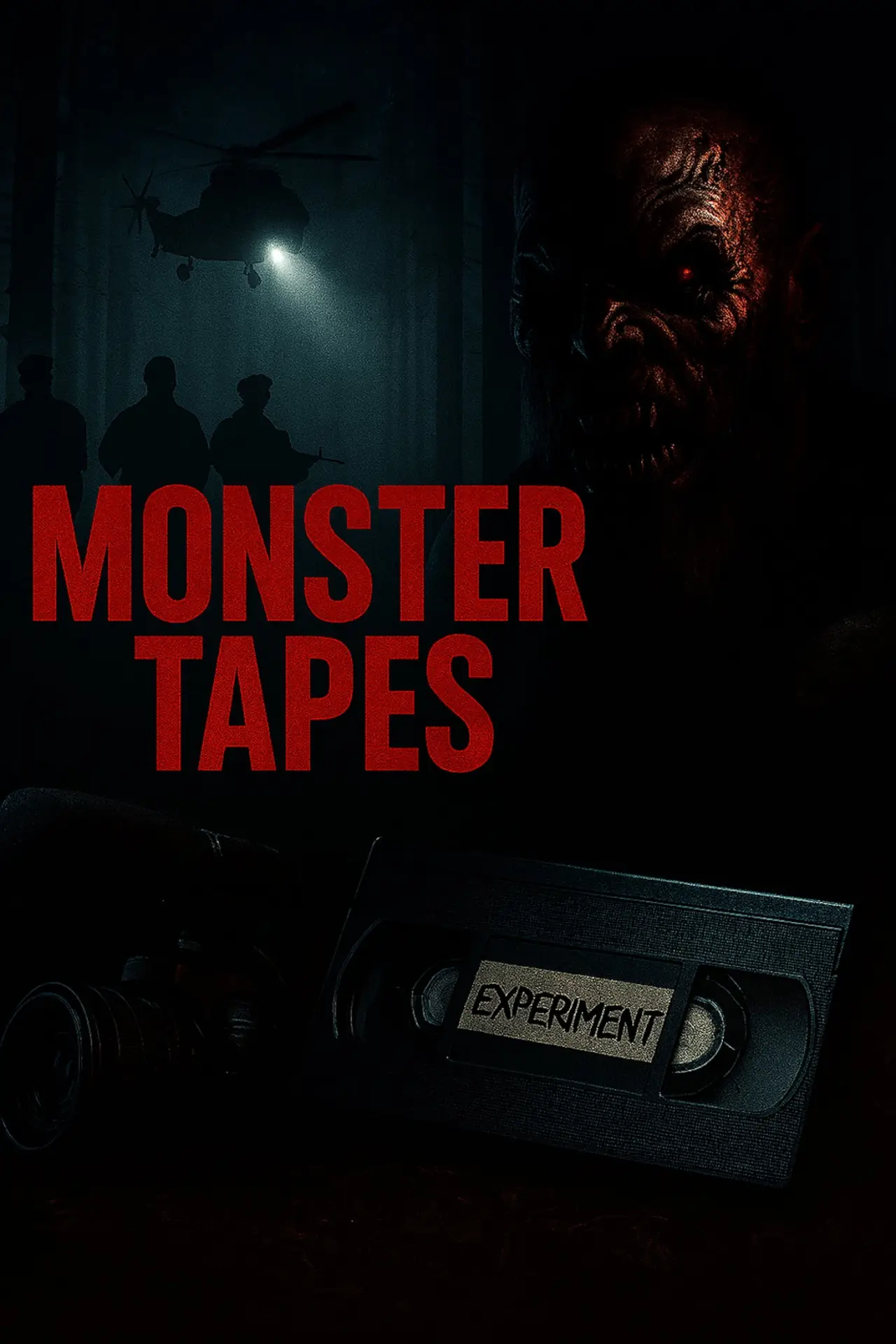 Plakat filmowy "Monster Tapes"