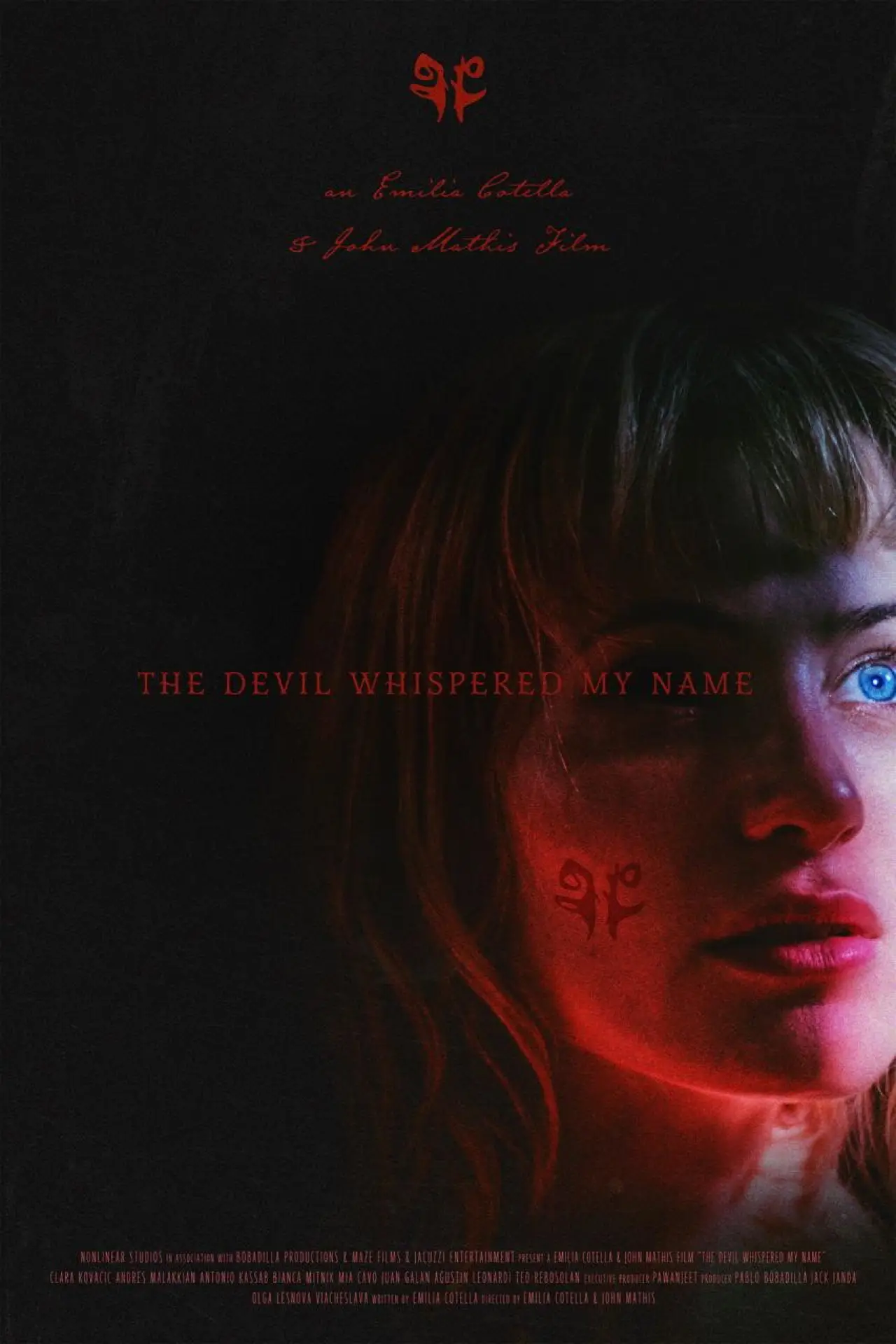 Plakat filmowy "Un susurro invocó mi nombre"