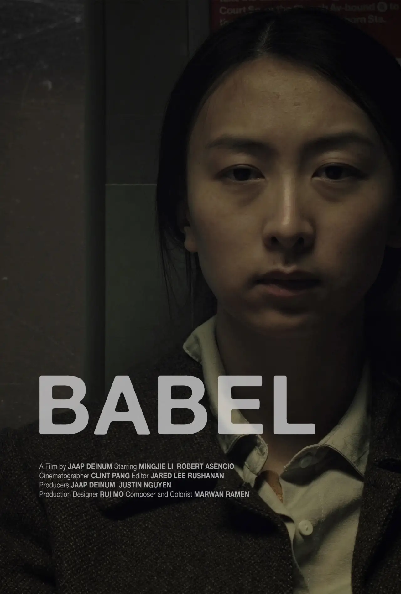 Plakat filmowy "Babel"