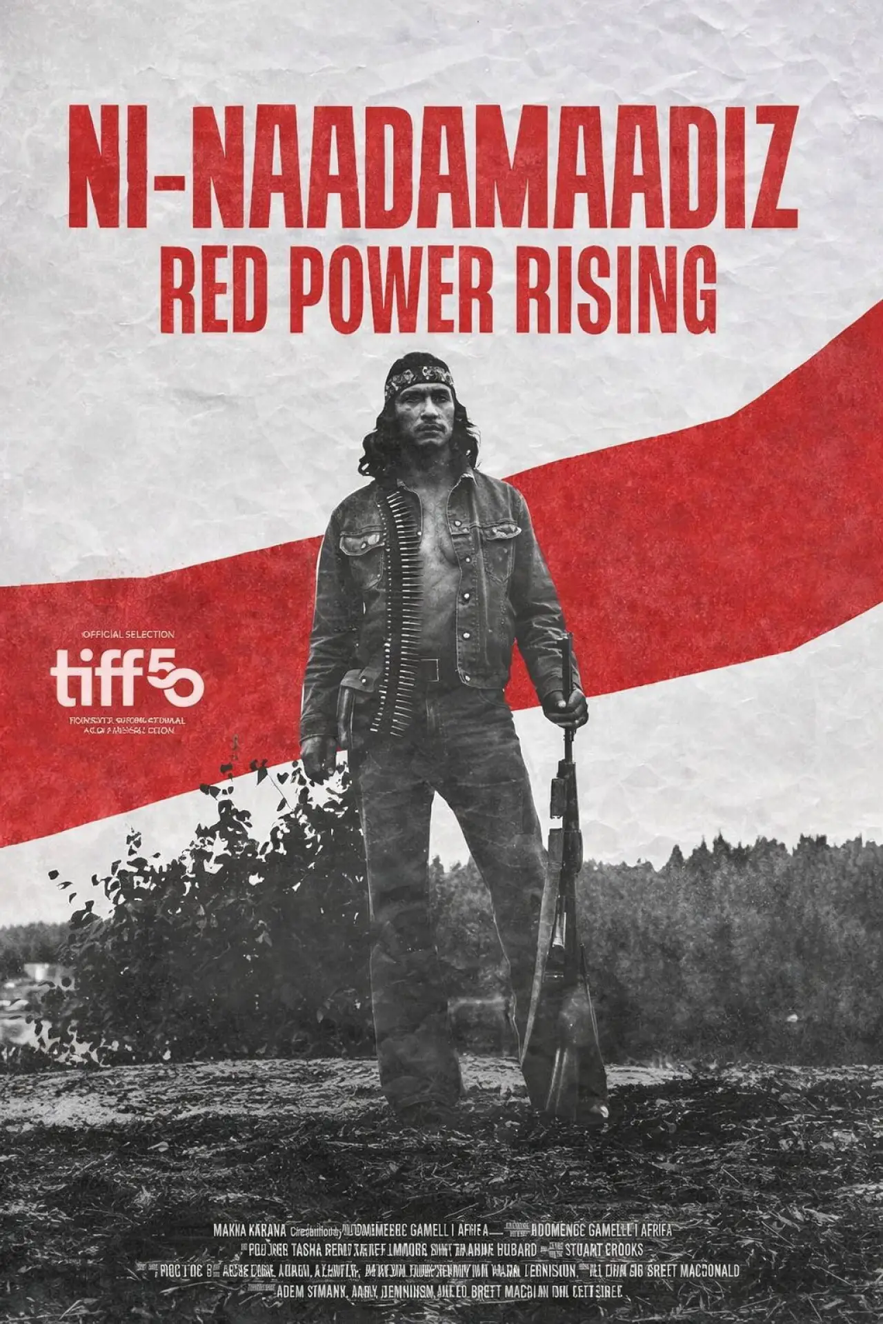 Plakat filmowy "Ni-Naadamaadiz: Red Power Rising"