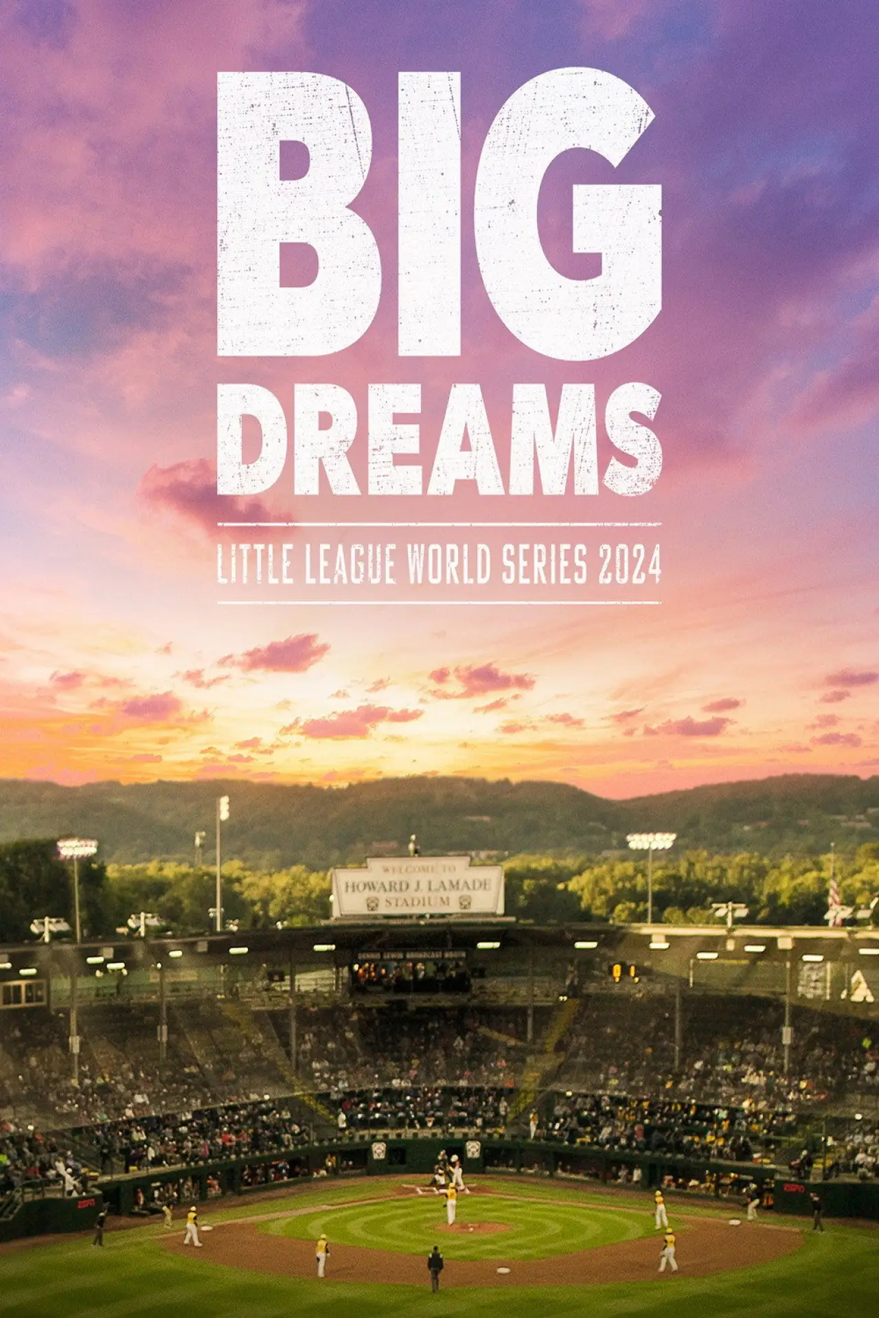 Plakat filmowy "Big Dreams: The Little League World Series 2024"