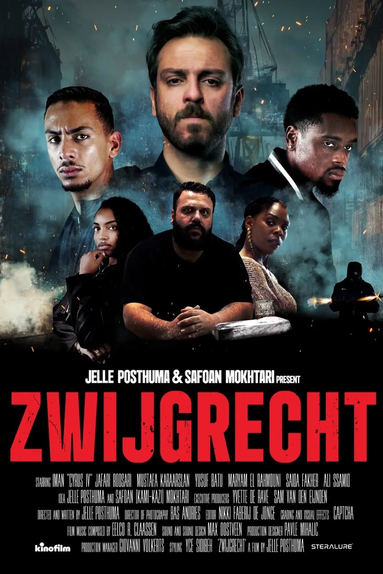 Plakat filmowy "Zwijgrecht"